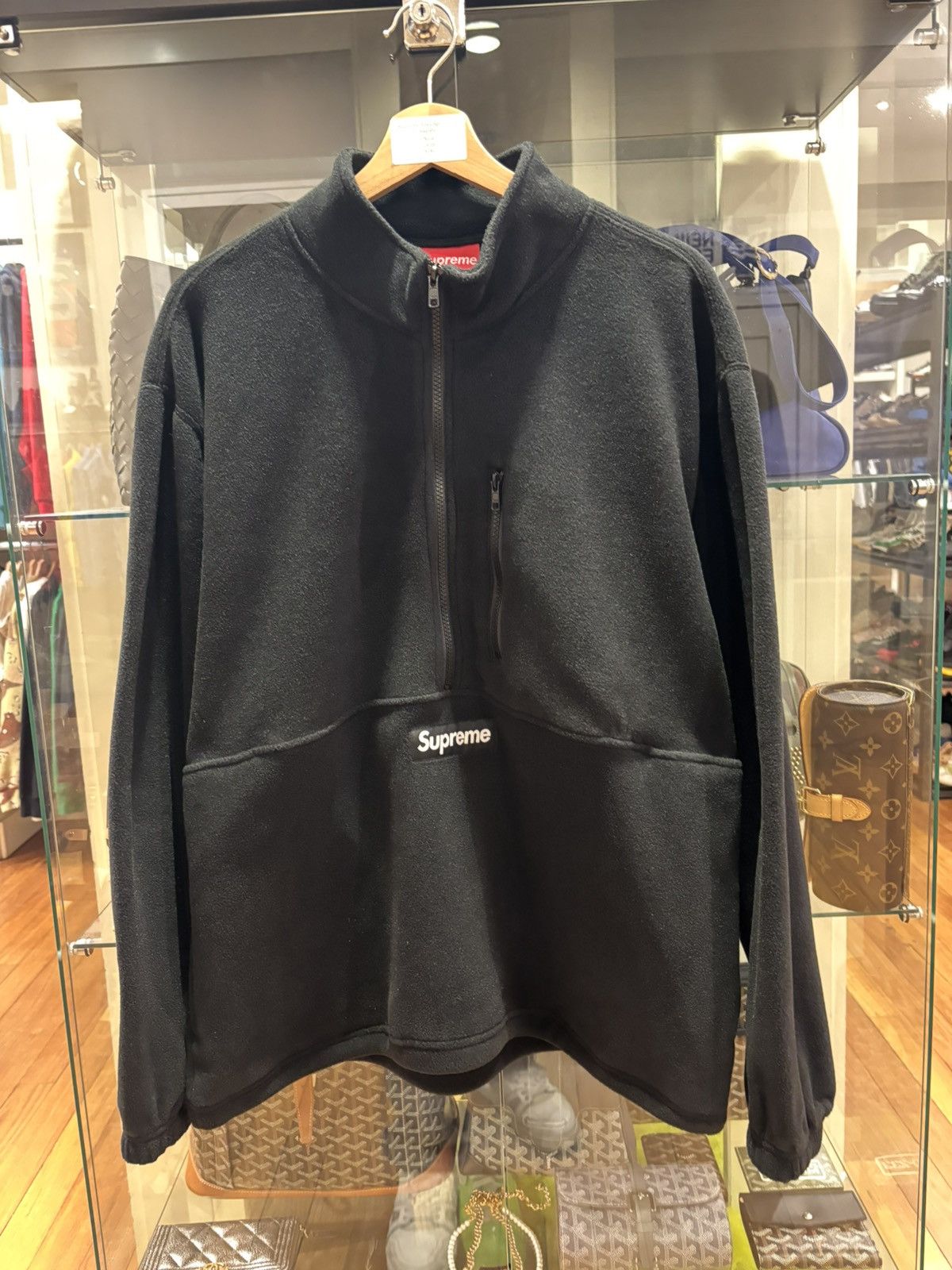 Supreme Supreme Arc Half Zip Fleece Pullover | Grailed