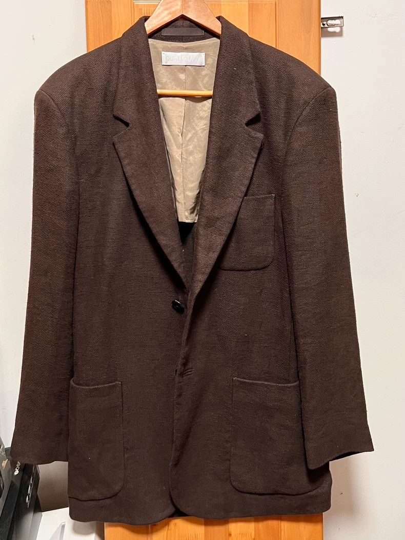 Our Legacy Our Legacy Colorful silhouette padded shoulder suit Size 44S - 1 Thumbnail