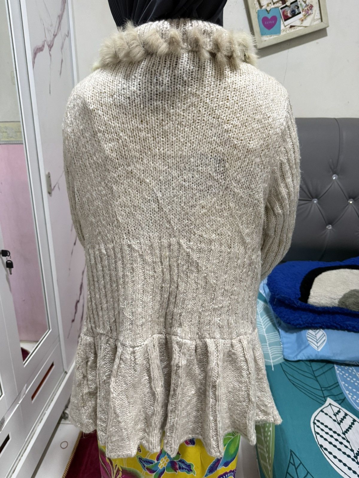 Japanese Brand Fur cardigan japanese brand Size US M / EU 48-50 / 2 - 10 Thumbnail
