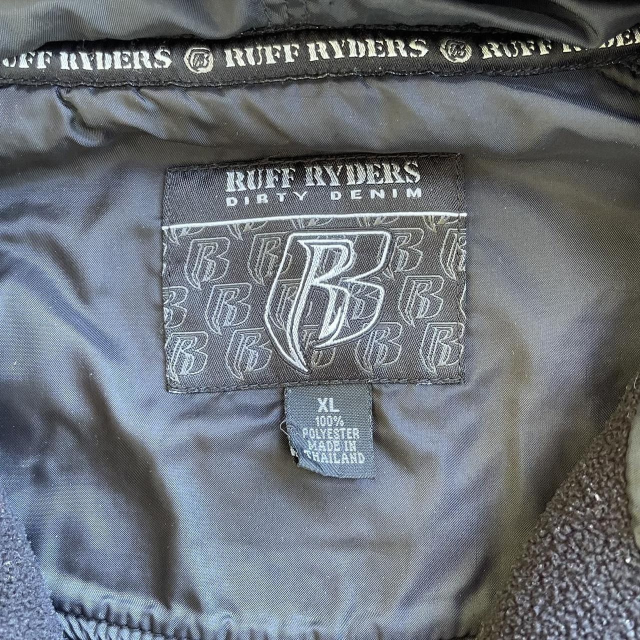 Japanese Brand × Vintage Crazy vintage rare Y2K Ruff Ryders DMX baggy fleece jacket Size US XL / EU 56 / 4 - 6 Thumbnail