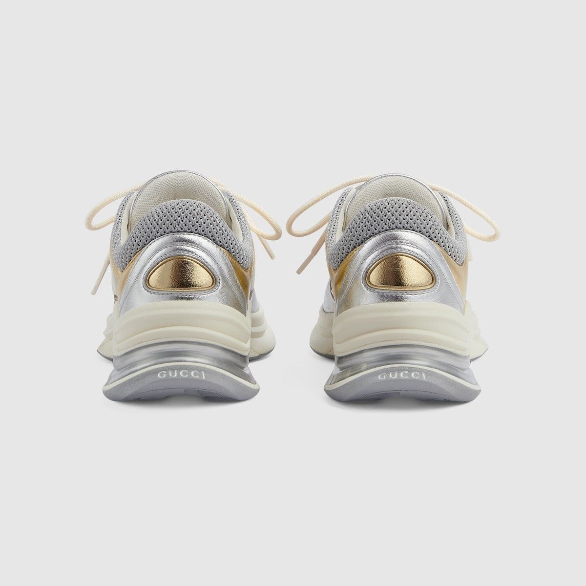Gucci o1s1wg110225 Women's Gucci Run Sneakers in Multicolor Size US 4.5 / IT 34.5 - 3 Thumbnail