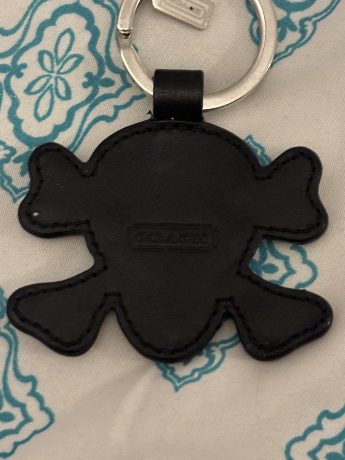 Coach Coach skull leather charm Size ONE SIZE - 3 Thumbnail