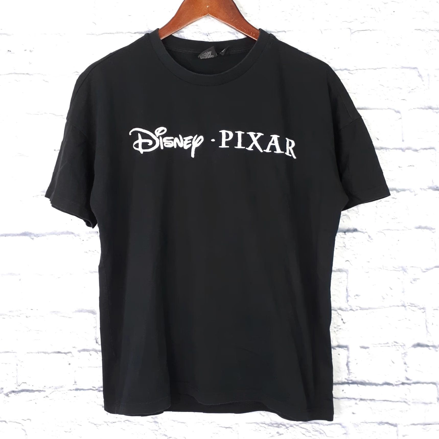 Primark Disney Pixar Primark Embroidered Graphic Short Sleeve T Shirt Small 6/8 Black Women S XS? Size S / US 4 / IT 40 - 2 Thumbnail
