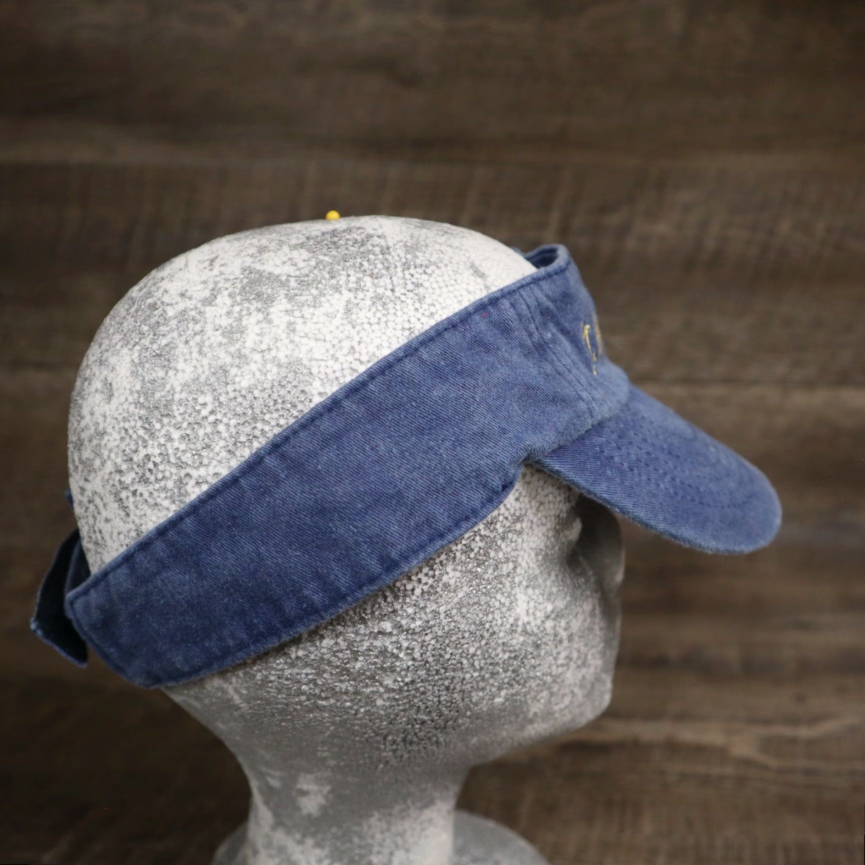 Simons St Simons Island GA Visor Cap Adjustable Blue One Size Hat Unisex Adults Infinity Size ONE SIZE - 3 Thumbnail