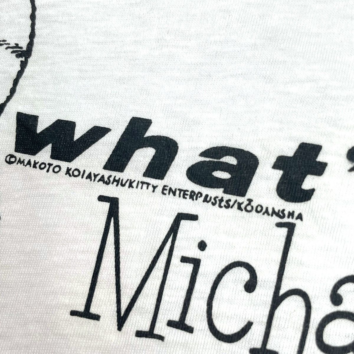 Anime Vintage 80s What's Michael Japanese Manga/Anime Tee Size US L / EU 52-54 / 3 - 5 Thumbnail