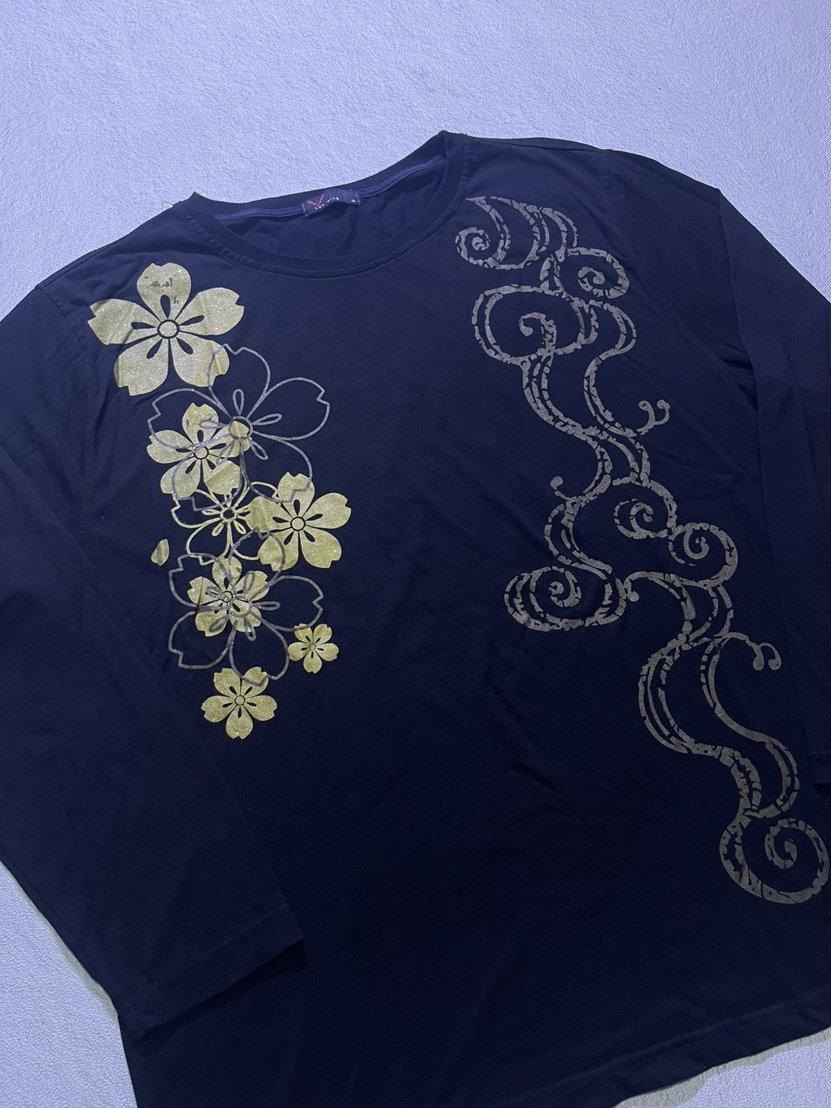 Japanese Brand Y2K LAP WING long sleeve tshirt japanese style Size US XL / EU 56 / 4 - 2 Thumbnail