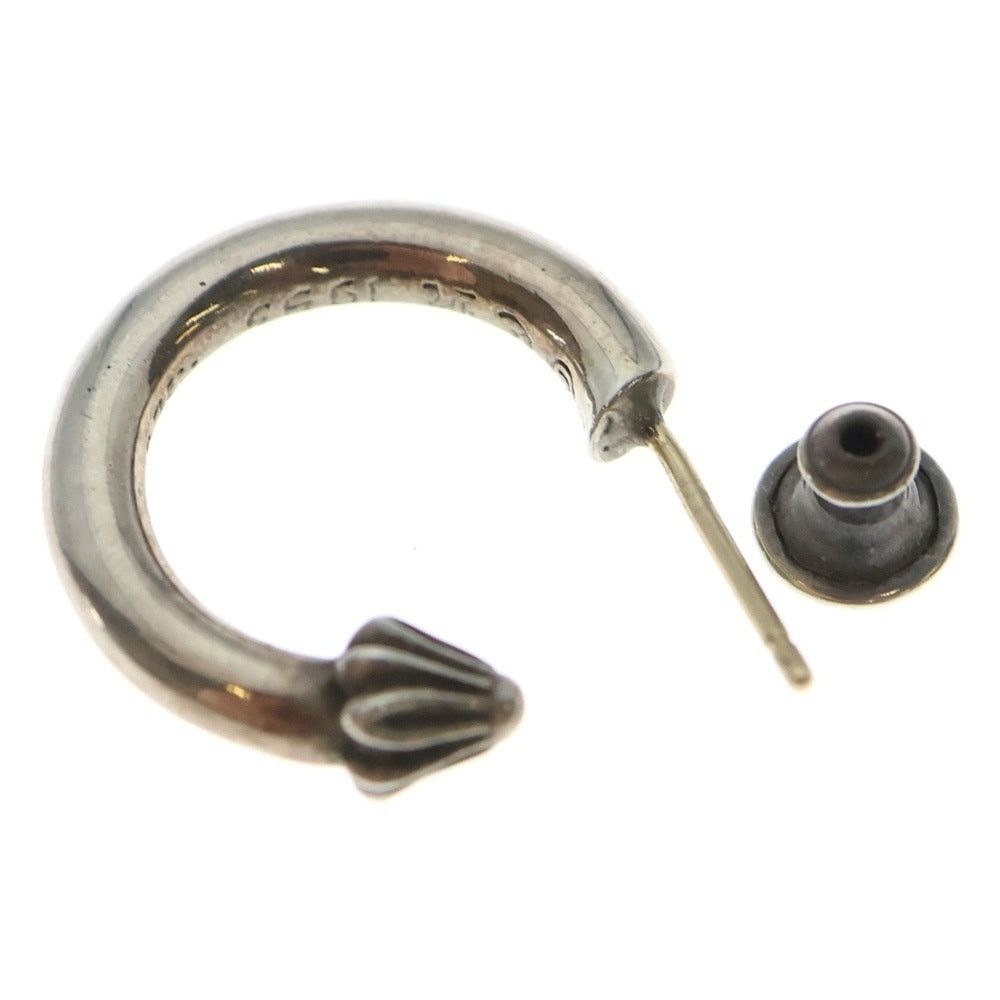 Chrome Hearts Chrome Hearts Plain Hoop Earring Silver Size ONE SIZE - 6 Thumbnail