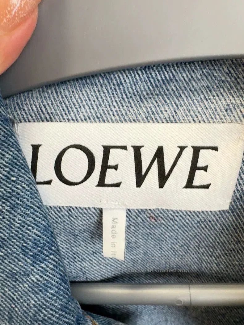 Loewe Patchwork Denim Jacket.