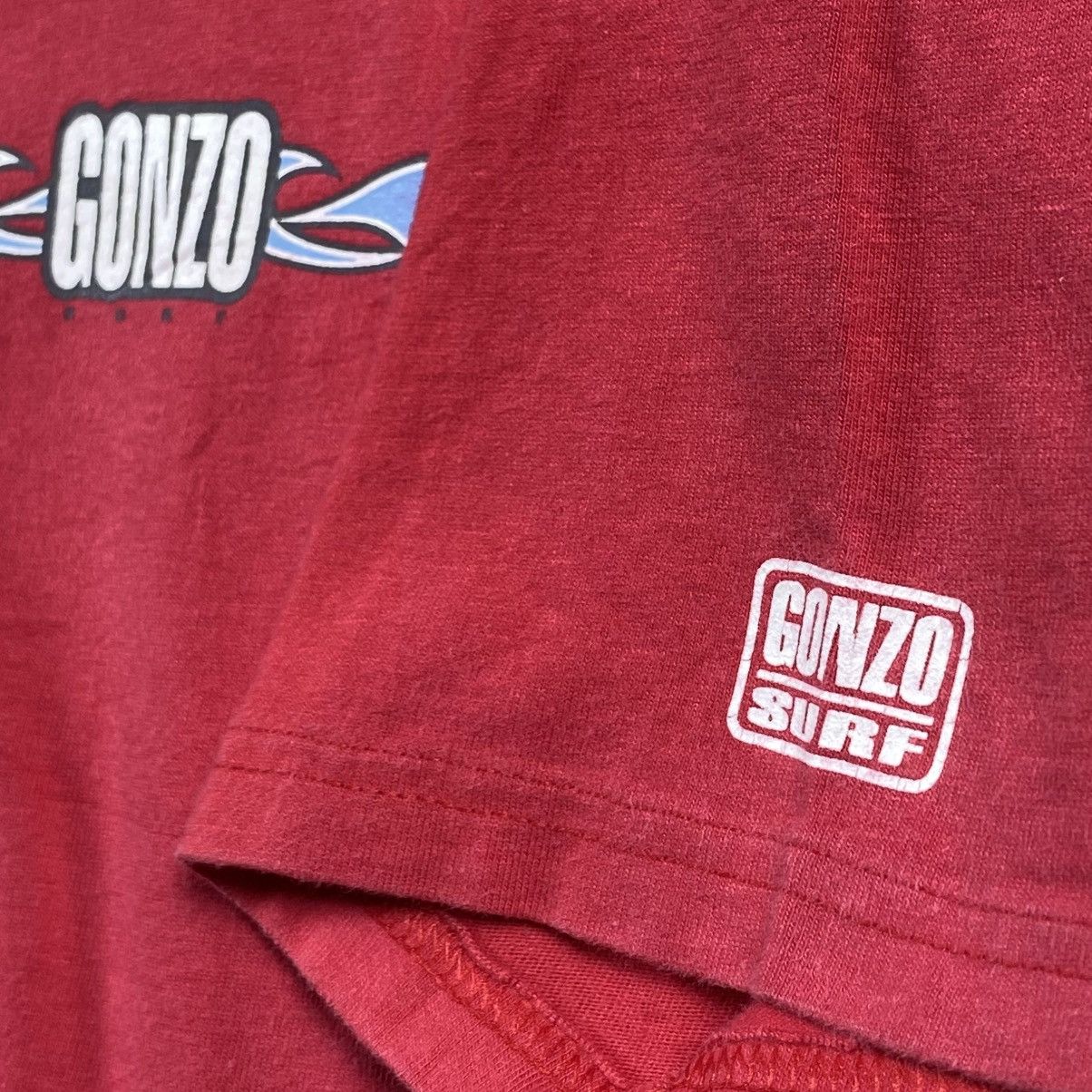 Vintage Vintage Gonzo Surf made in Usa Saiz XL Size US XL / EU 56 / 4 - 8 Thumbnail
