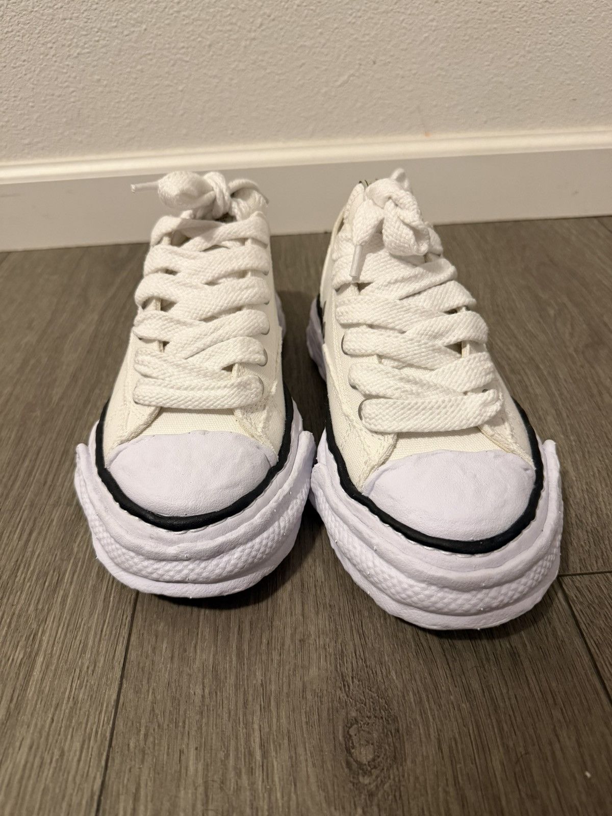 Maison Margiela Maison Mihara Yashuiro “Peterson 23 OG Sole Canvas Low” Size US 7 / IT 37 - 3 Thumbnail