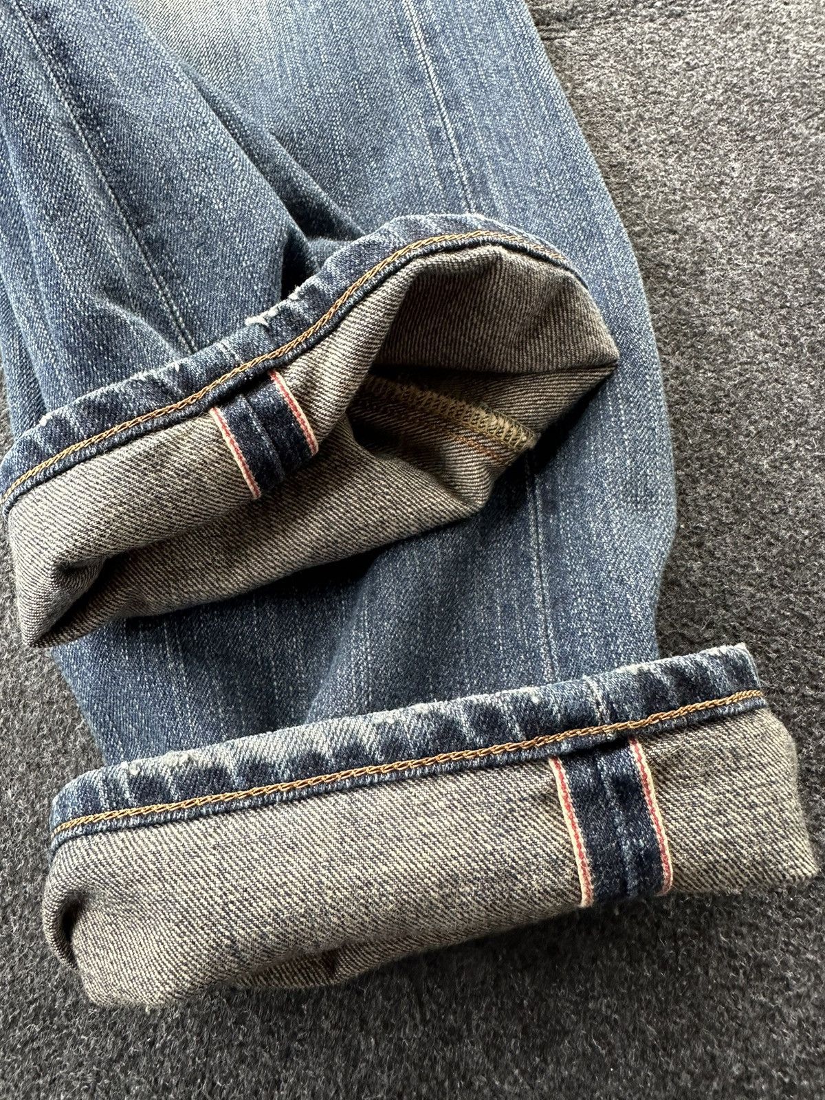 Edwin Vintage Edwin 505zx Orange Tag Selvedge Size 30 D102 Size US 30 / EU 46 - 11 Thumbnail