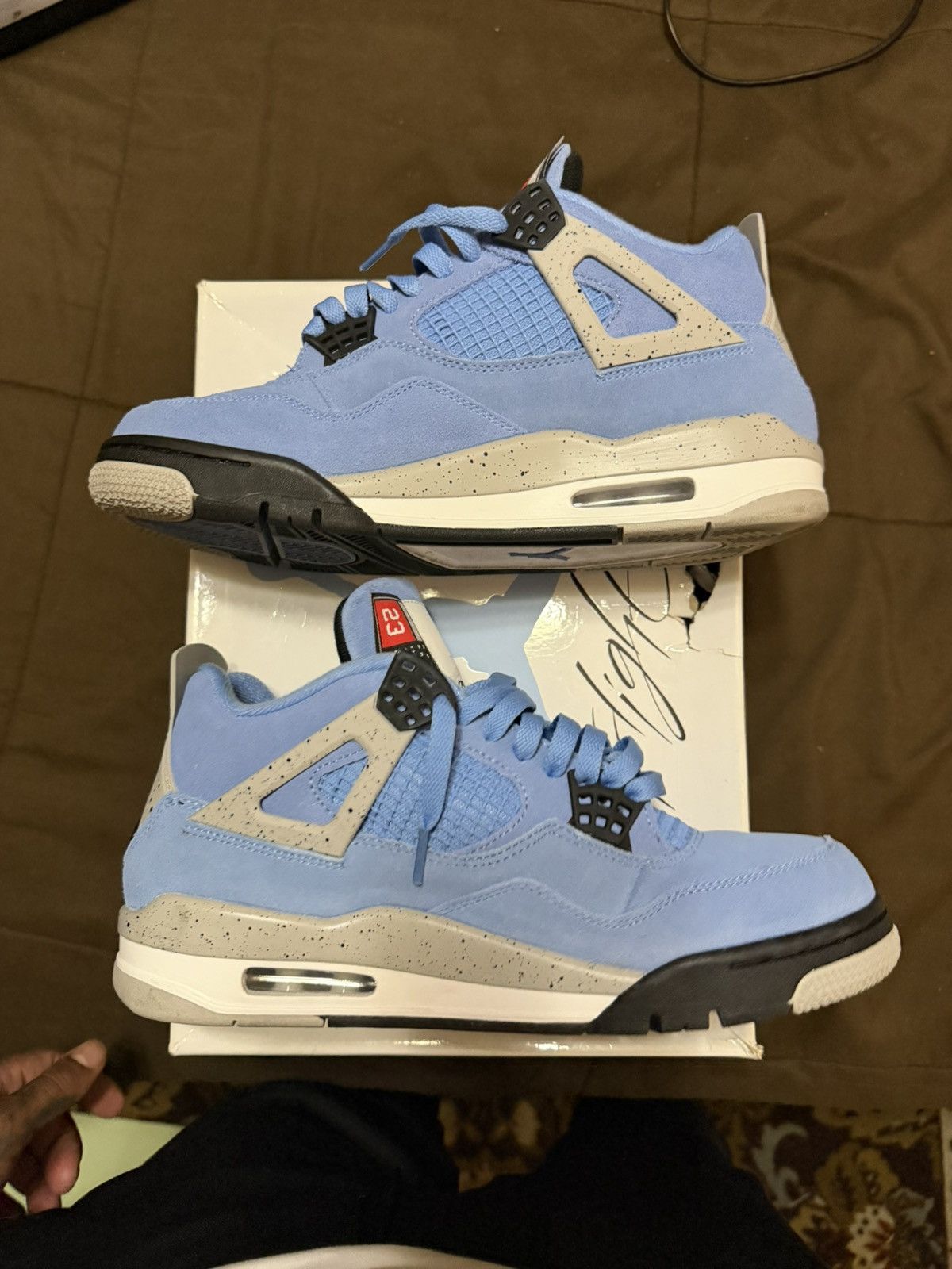 Jordan Brand University Blue Jordan 4 Size US 8 / EU 41 - 3 Thumbnail