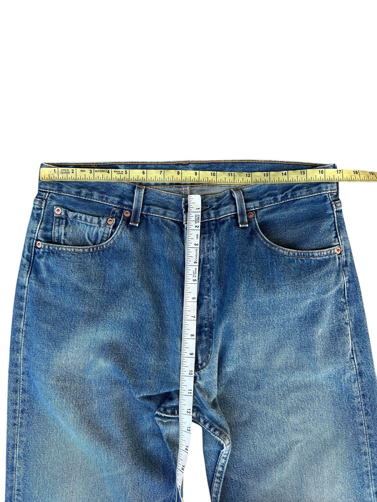 Levi's Vintage 1997 Levi’s 501 Faded Denim Regular Jeans Size US 33 - 4 Thumbnail