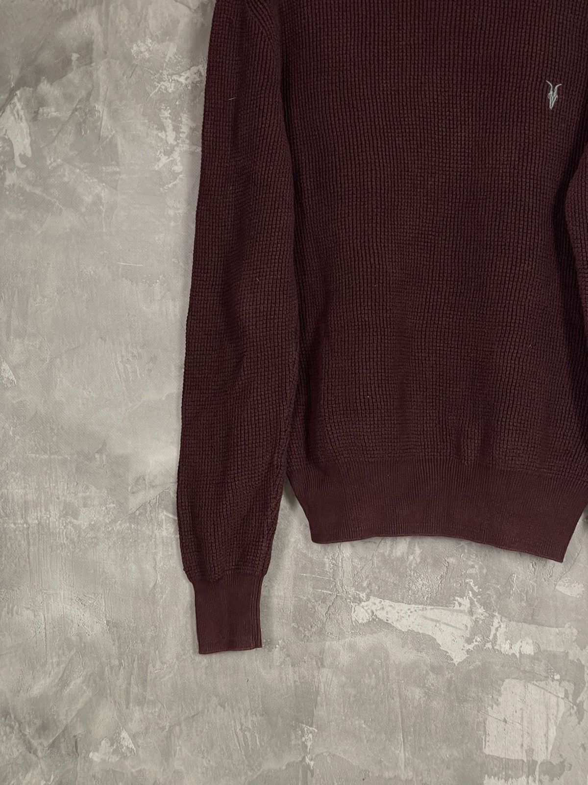 Other AllSaints Karnett Crew Neck Brown Sweater Size US S / EU 44-46 / 1 - 5 Thumbnail