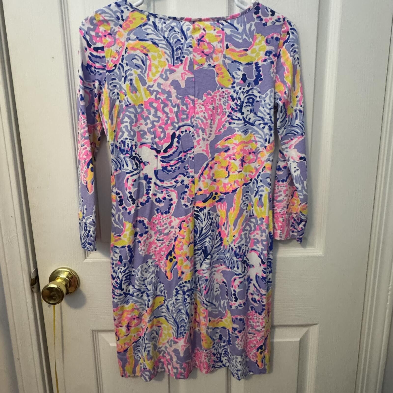 Other Lilly Pulitzer Marlowe Boatneck Tshirt Dress xxs "So Snappy" Size XS / US 0-2 / IT 36-38 - 3 Thumbnail