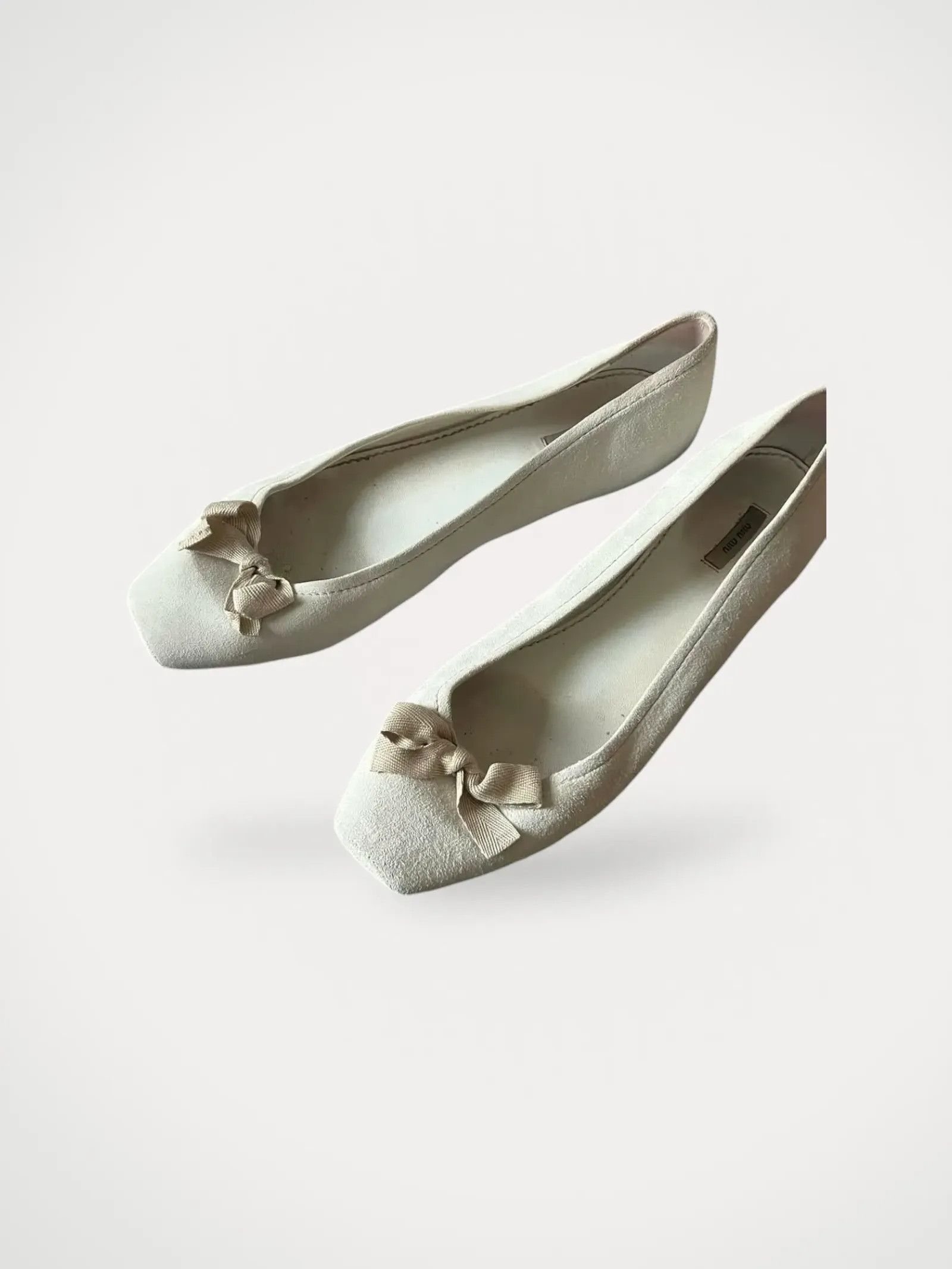 Miu Miu Miu Miu Ballet Flats Size US 7.5 / IT 37.5 - 1 Thumbnail