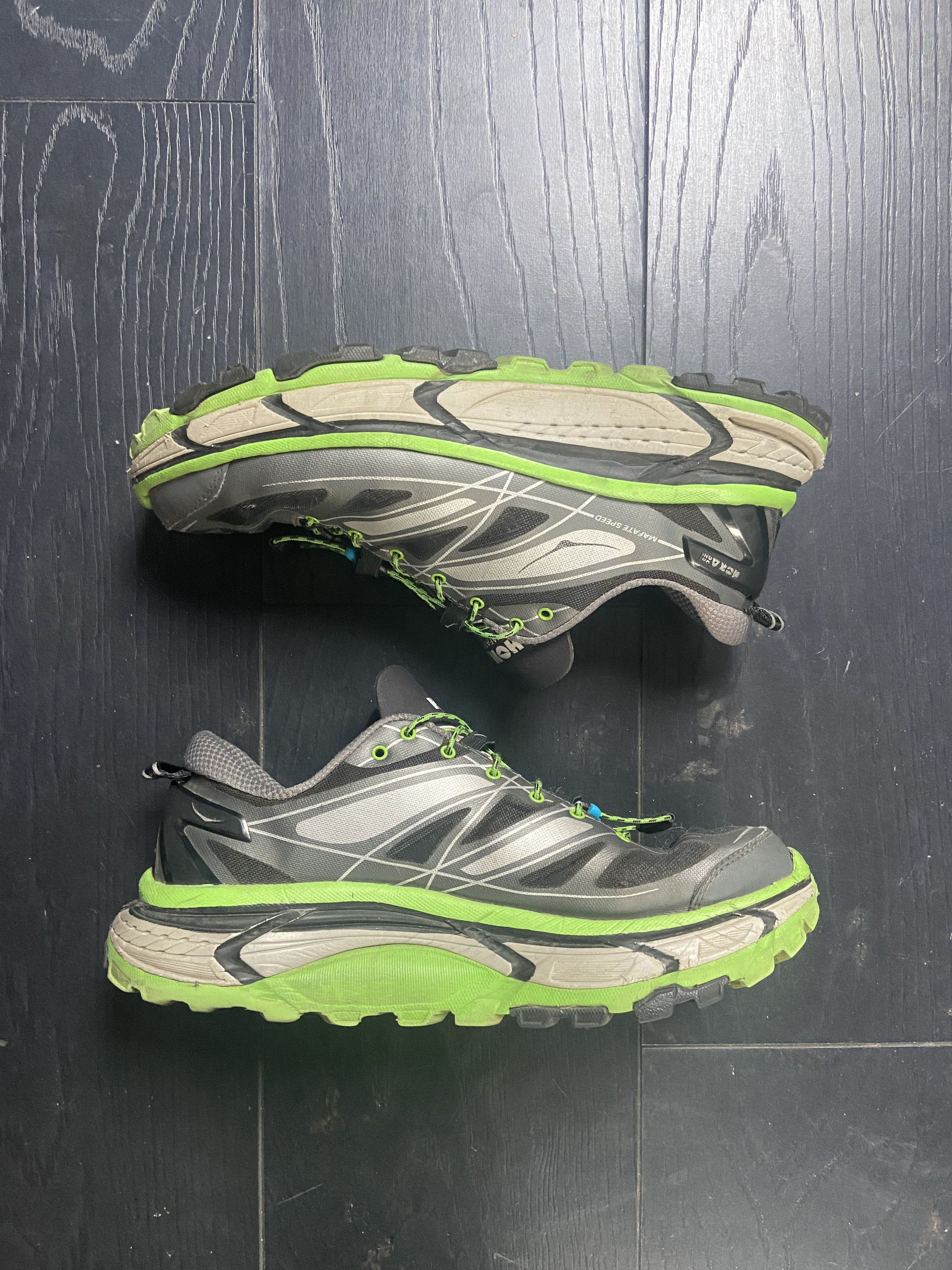 Hoka Hoka One One Mafate Speed Green Flash Size US 11.5 / EU 44-45 - 1 Thumbnail