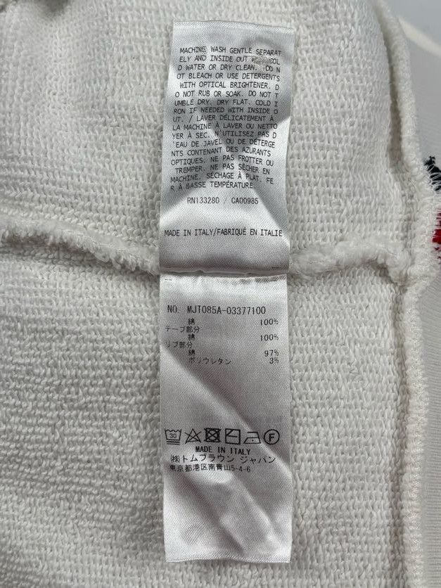 Thom Browne Thom Loopback Center Back Stripe Crewneck Pullover Size US M / EU 48-50 / 2 - 16 Thumbnail