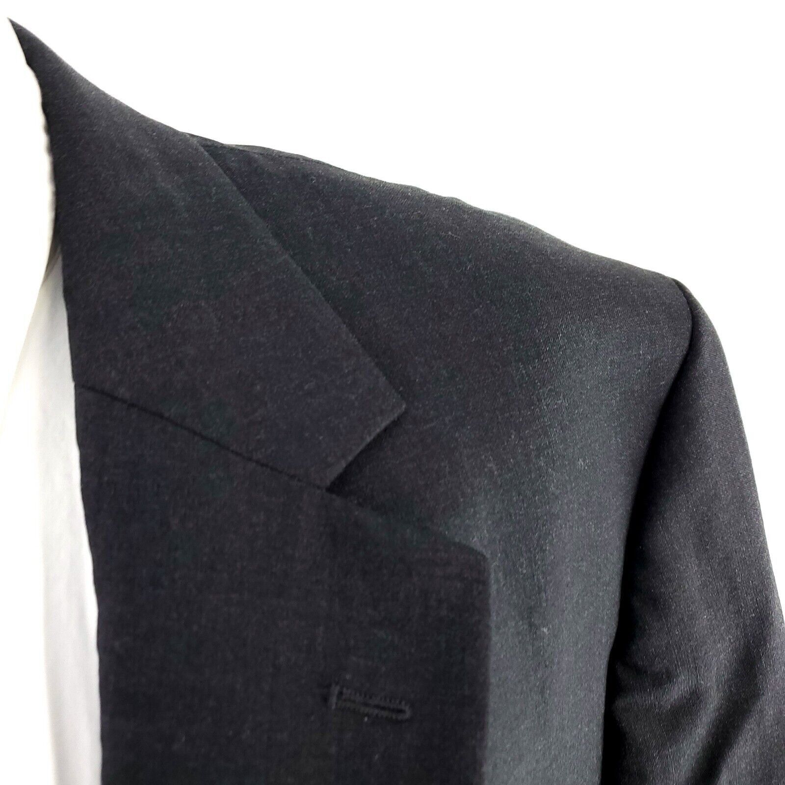 Brooks Brothers DAMAGED 346 Brooks Brothers Stretch Wool 2 Button Blazer 44L Size 44L - 2 Thumbnail