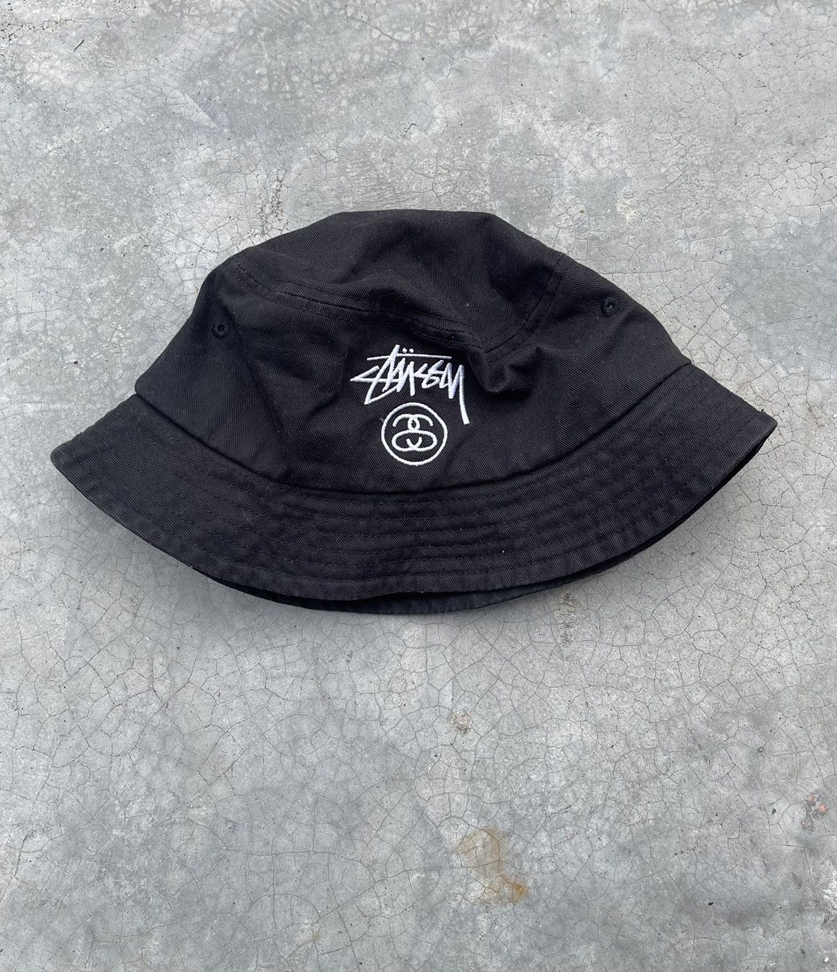 Stussy × Vintage Stussy Bucket Hat 58cm Adult Vintage Streetwear Japan Size ONE SIZE - 1 Thumbnail