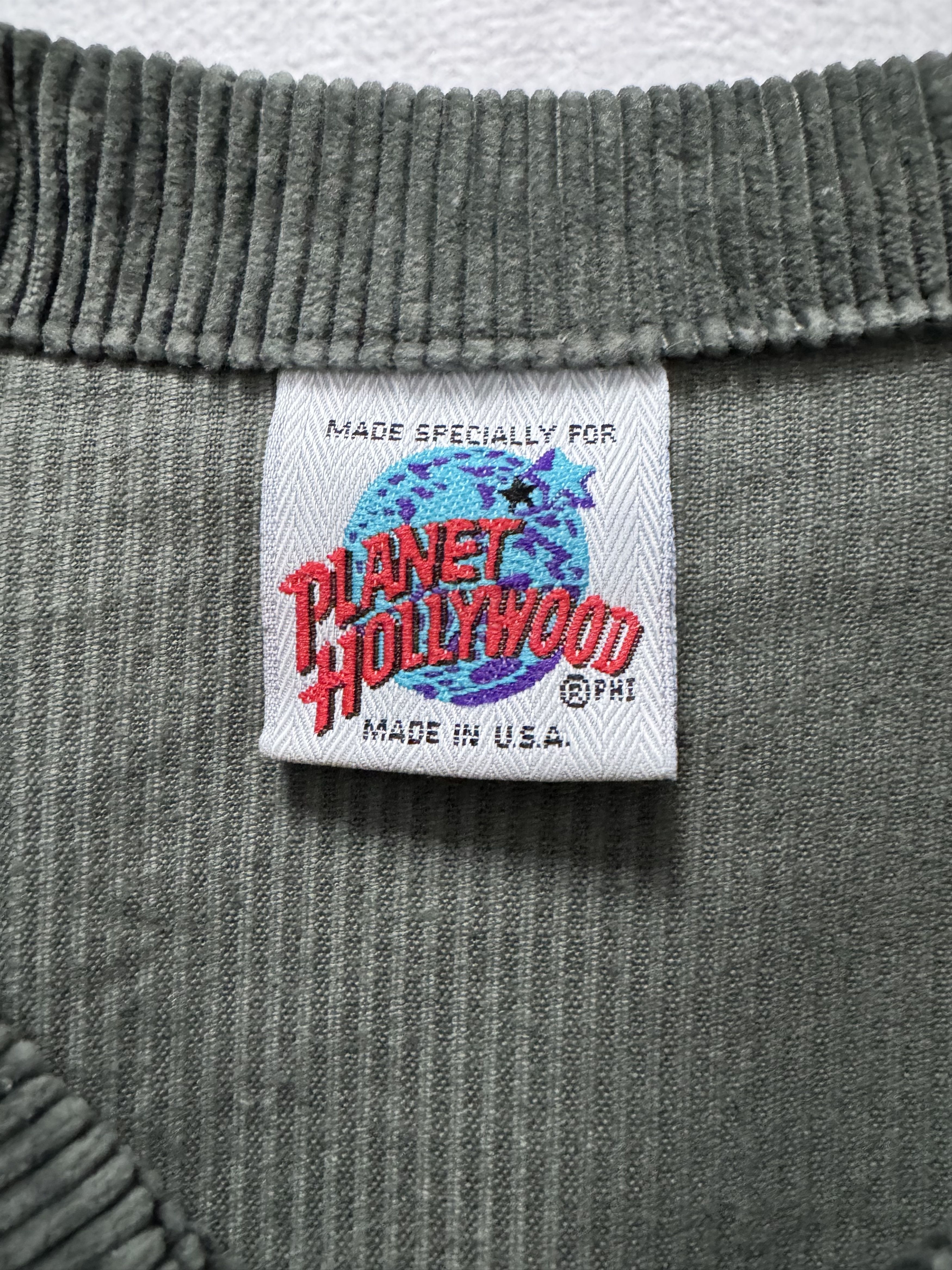 Planet Hollywood Vintage Planet Hollywood Overshirt Zip Jacket Size US XL / EU 56 / 4 - 14 Thumbnail