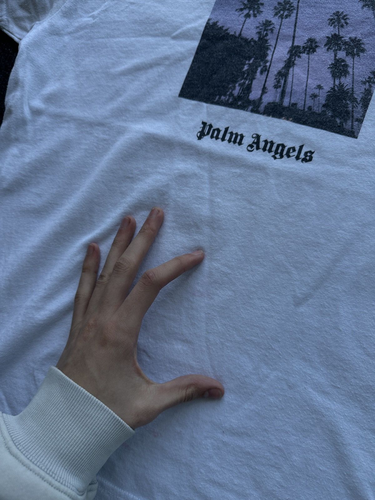 Palm Angels GRAIL🚨Palm Angels PALM STREET BIG LOGO T -Shirt y2k Size US S / EU 44-46 / 1 - 10 Thumbnail