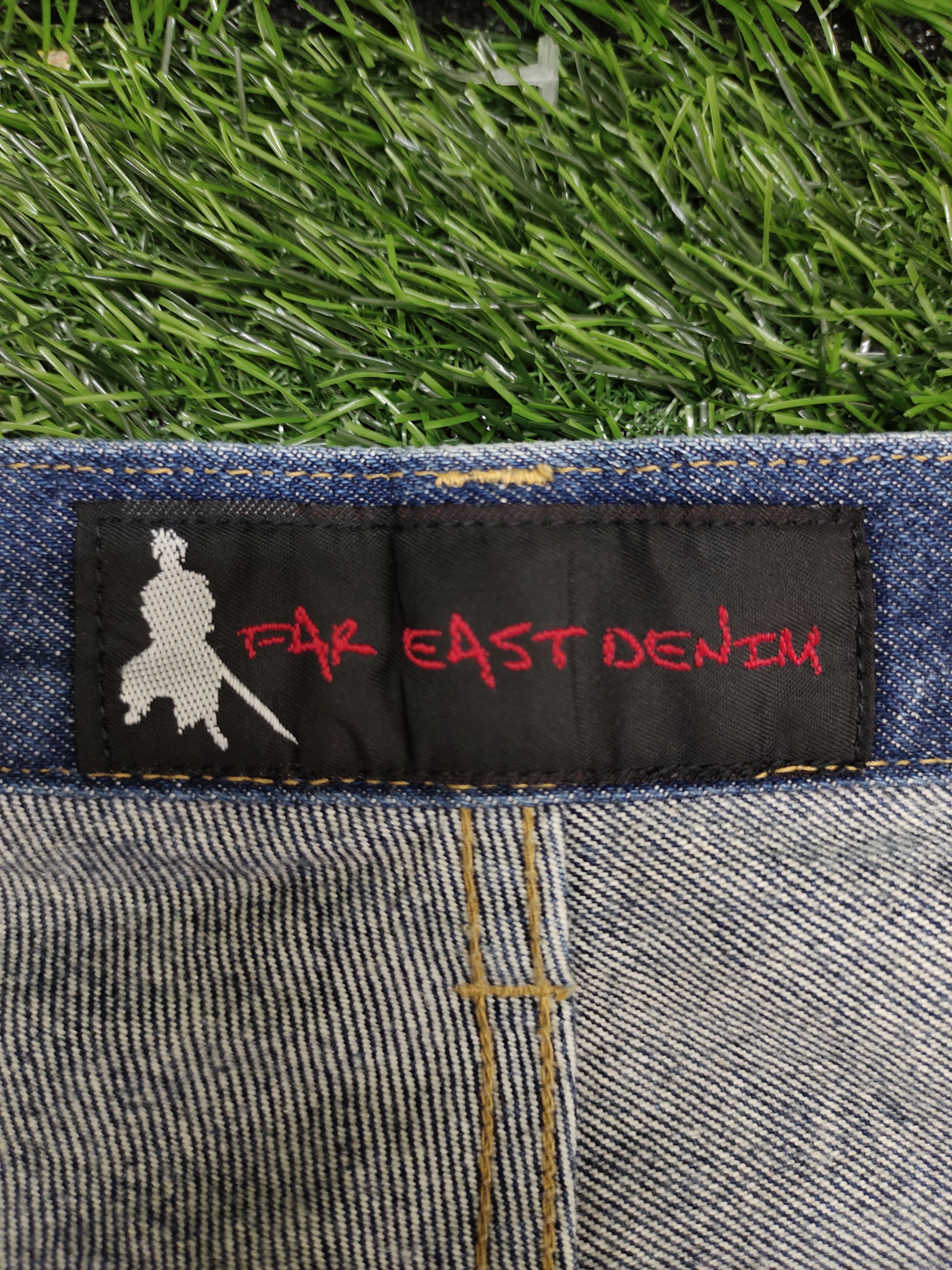 Japanese Brand Baggy Jeans Far East Wide Leg Denim Y2k Jnco Size US 36 / EU 52 - 14 Thumbnail