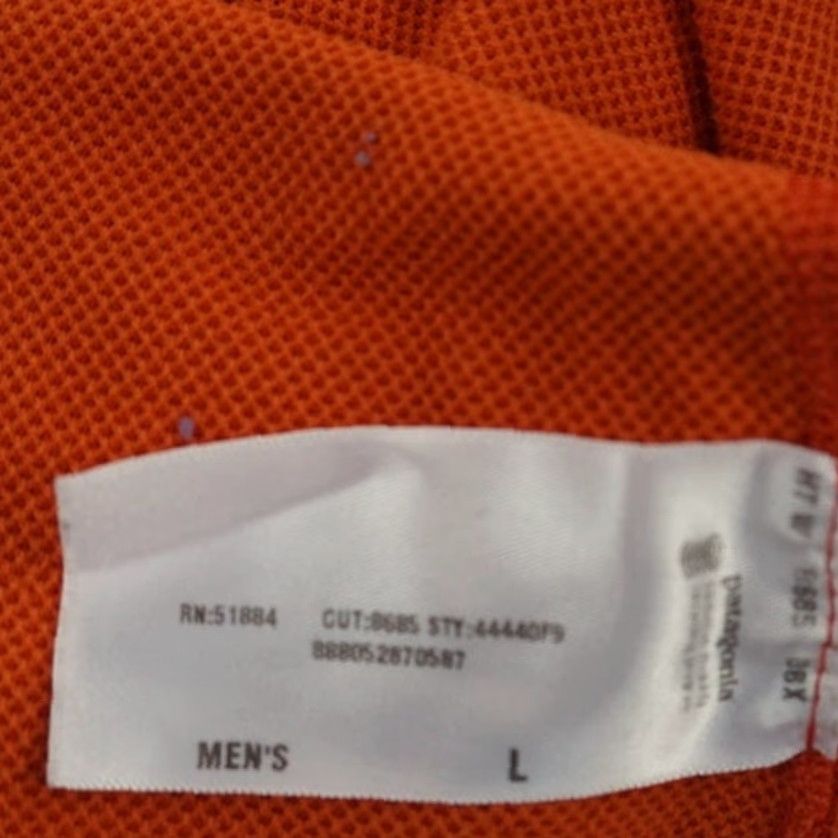 Patagonia Patagonia Capilene 3 Midweight Base Layer Mens L Orange Zip-Neck Polartec Shirt Size US L / EU 52-54 / 3 - 6 Thumbnail
