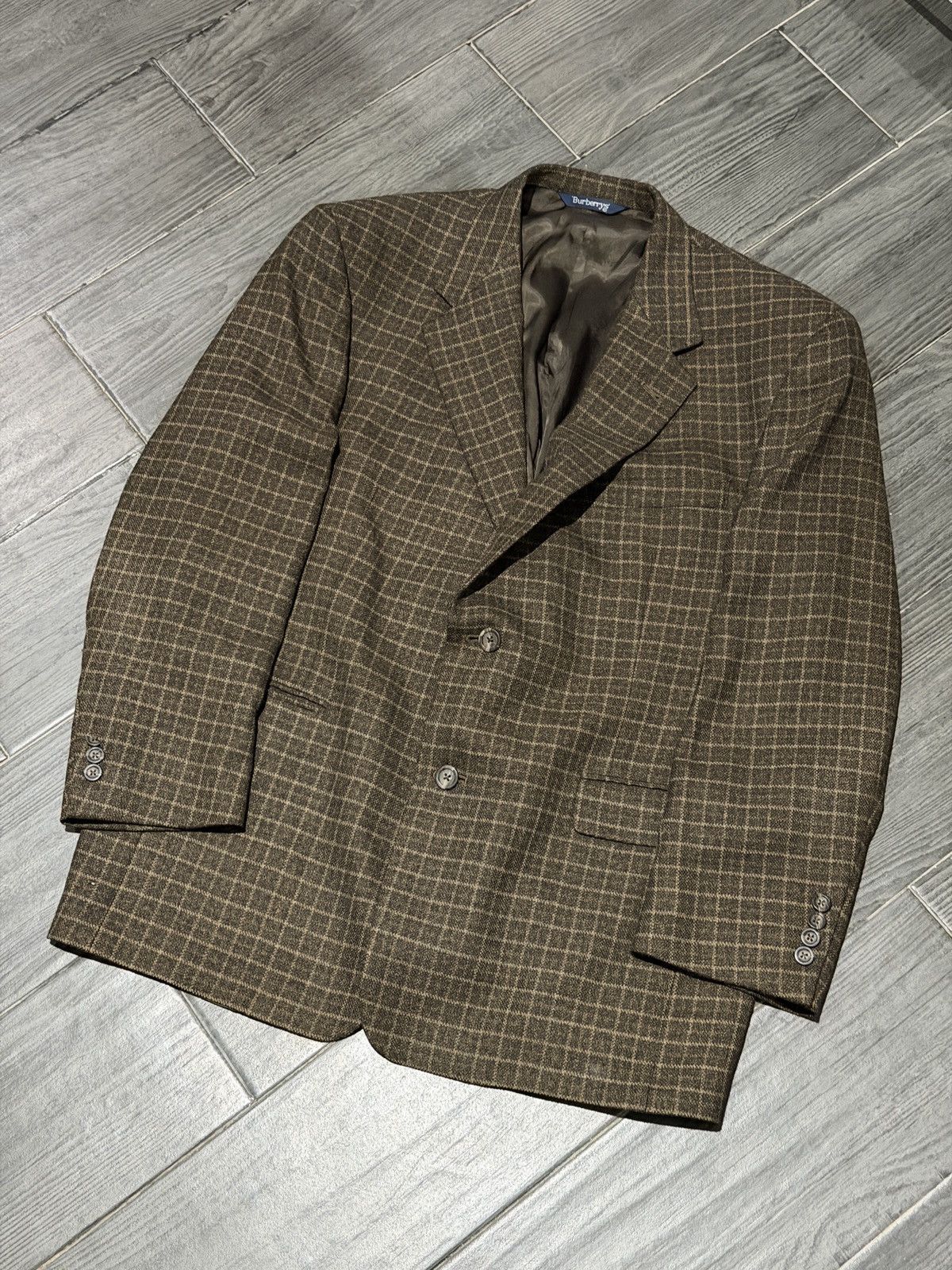 Burberry Burberrys Vintage Blazer Size 44S - 1 Thumbnail