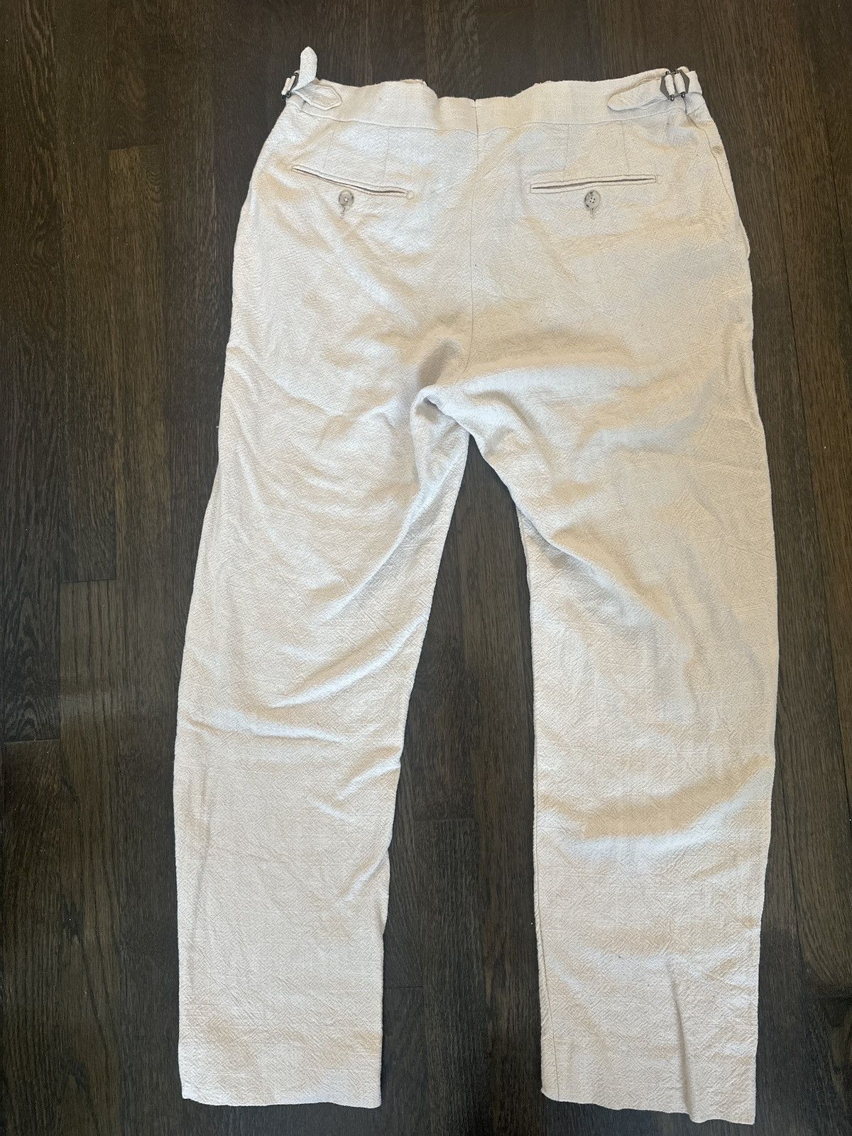 Vintage Linen Oscar Trousers Size US 32 / EU 48 - 1 Thumbnail