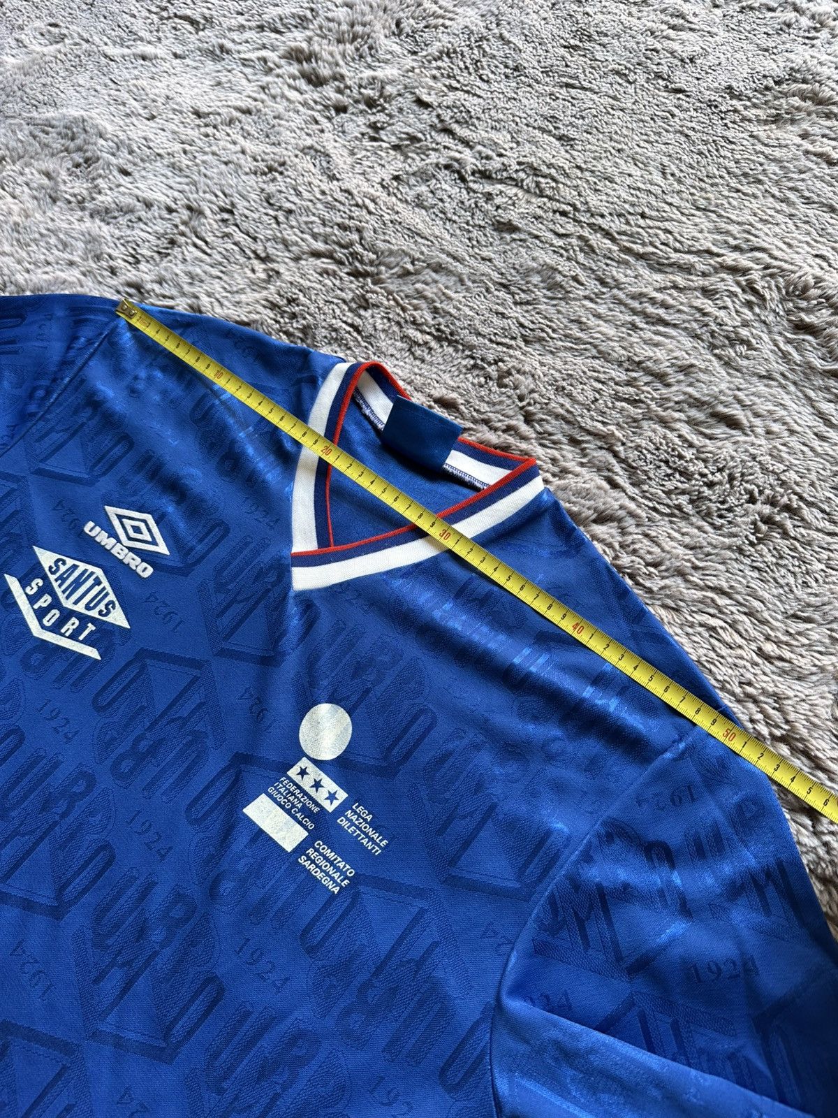 Umbro Umbro Santus 16 federazia ataliana football bleu Tee L Size US L / EU 52-54 / 3 - 16 Thumbnail