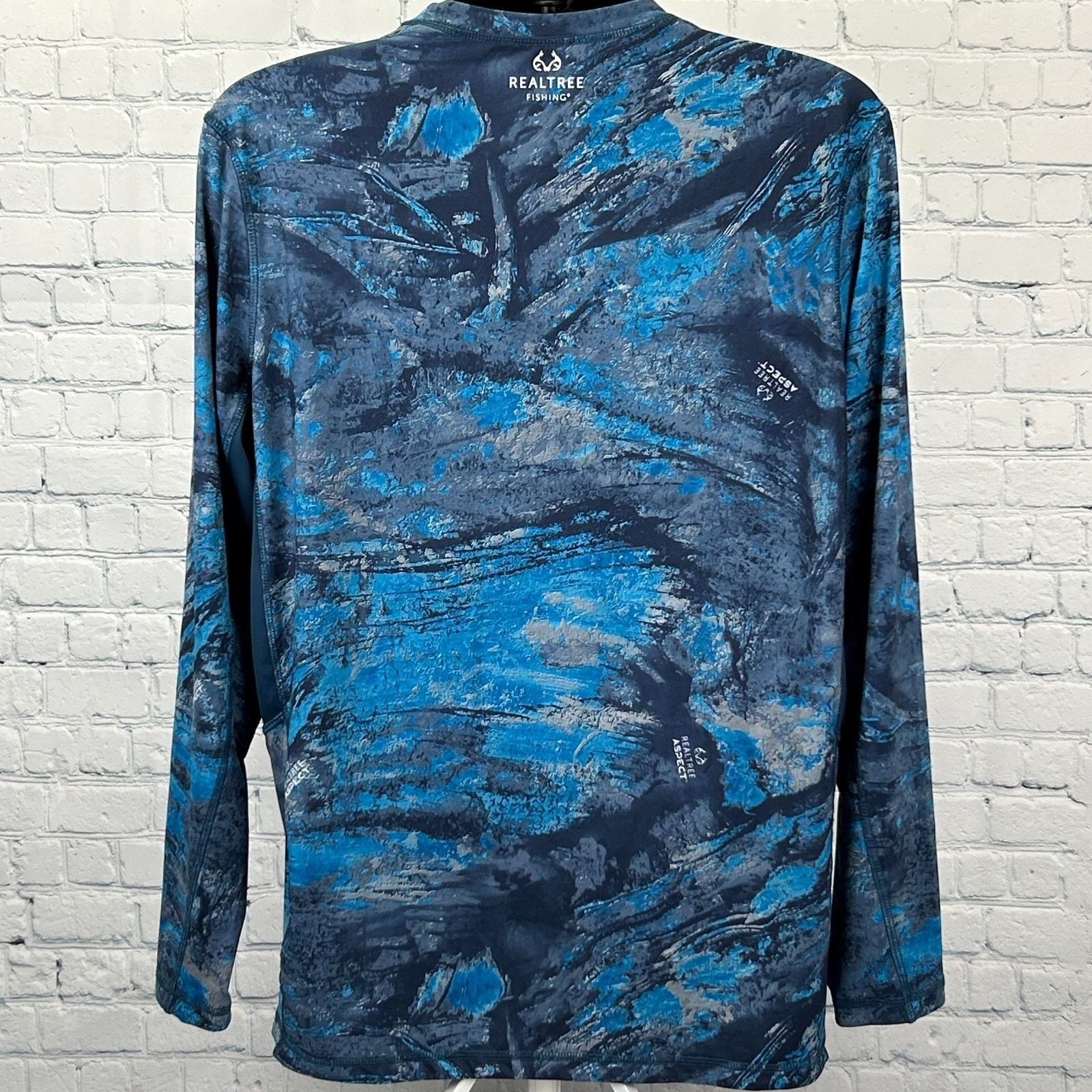 Realtree Realtree Aspect Fishing T Shirt Long Sleeve Fisherman Large Size US L / EU 52-54 / 3 - 3 Thumbnail