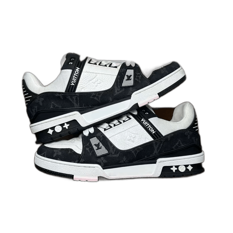 Louis Vuitton LV Trainer Black and White Sneakers Size 41.5 Size US 10.5 / EU 43-44 - 1 Thumbnail