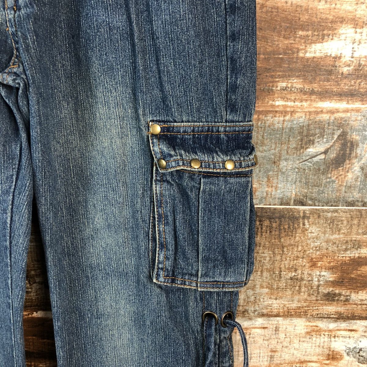 Japanese Brand Japan seditionaries punk Blue Jeans denim Pants #A2536 Size US 26 / EU 42 - 10 Thumbnail