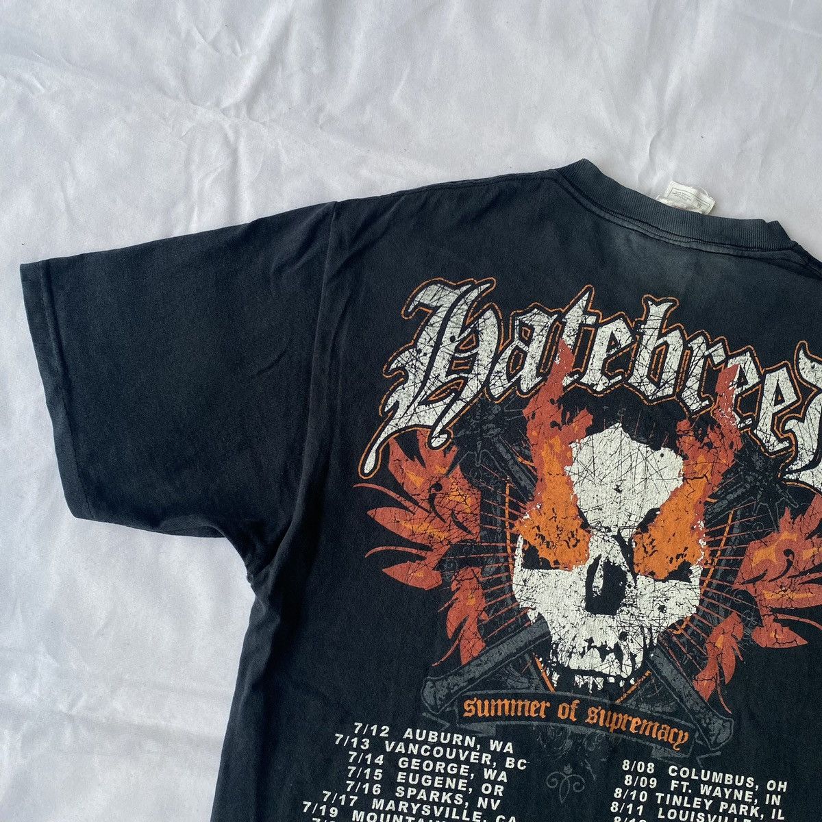 Band Tees × Vintage Vintage Hatebreed Summer of Supremacy 2007 Tees Size US M / EU 48-50 / 2 - 9 Thumbnail