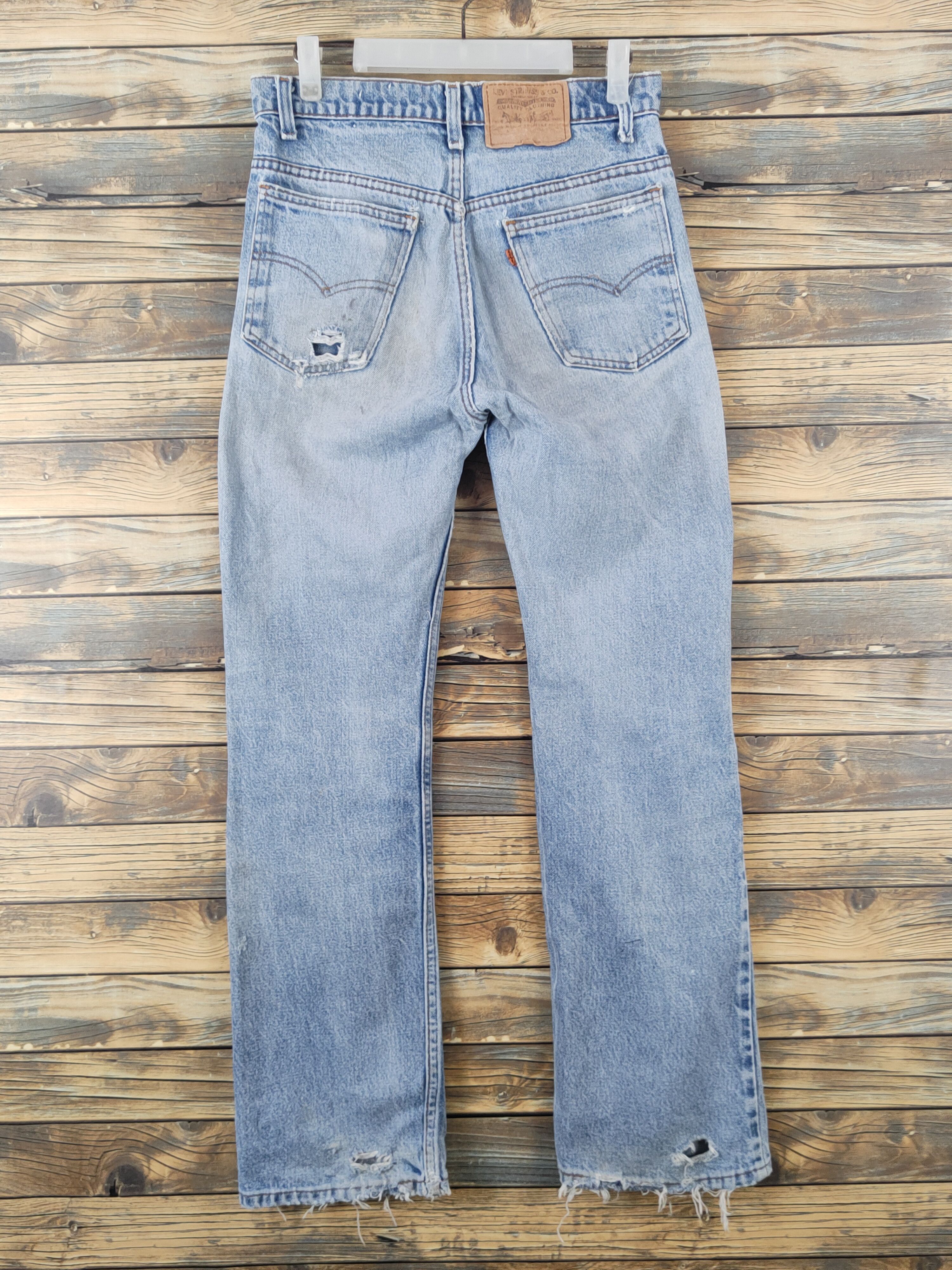 Levi's Levi's orange tag vintage Ripped denim Jeans #W1868 Size US 30 / EU 46 - 8 Thumbnail