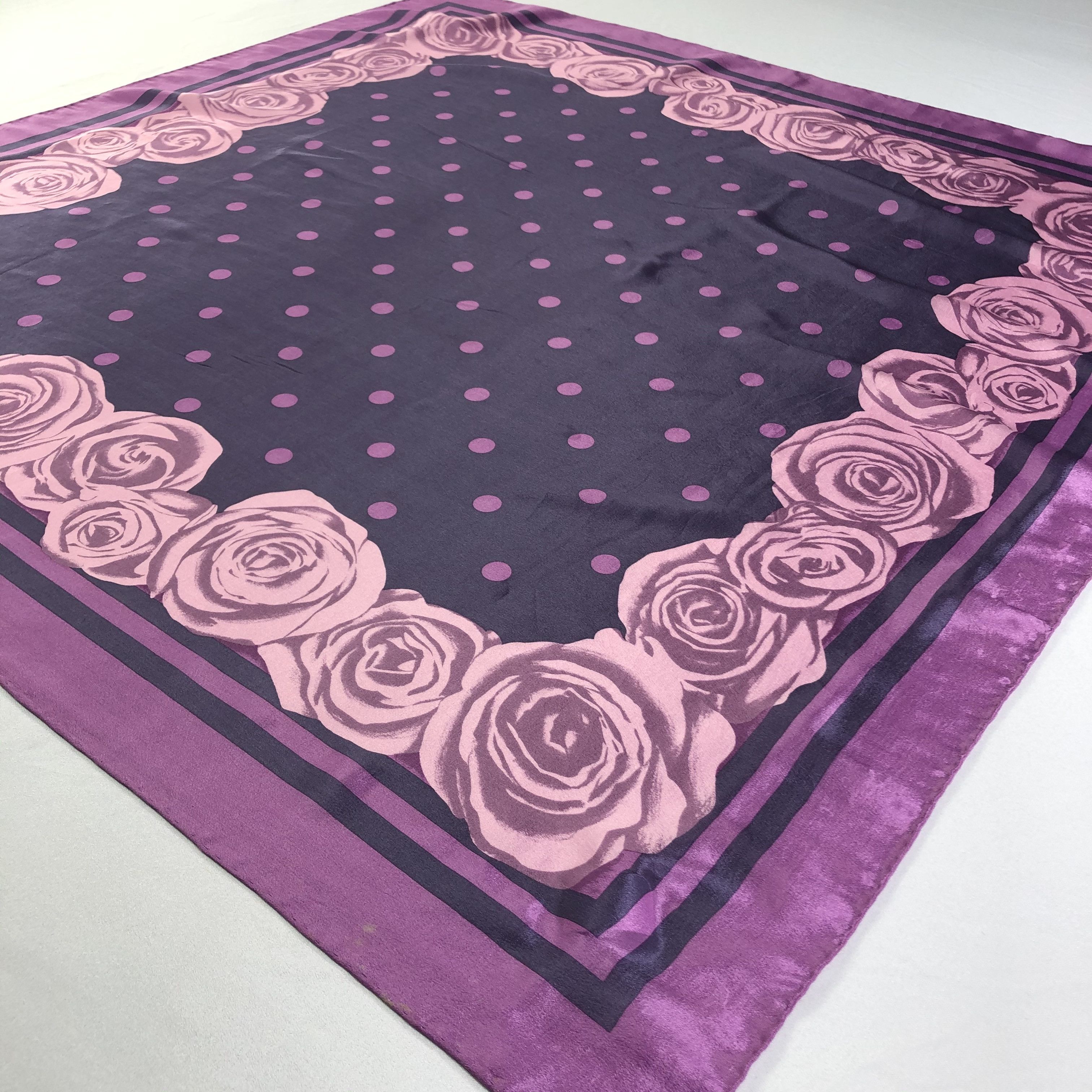 Vintage Vintage Silk Scarf Size ONE SIZE - 4 Thumbnail