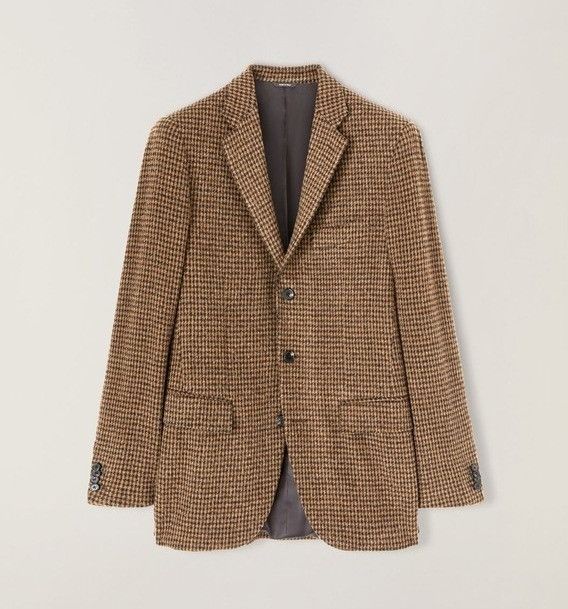 o1w1db10824 Torino Cashmere Jacket in Brown