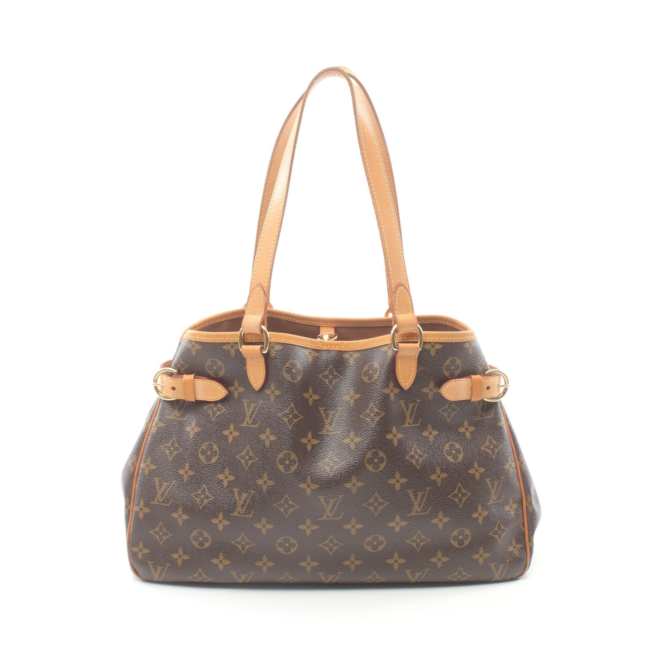 Louis Vuitton Louis Vuitton Batignolles Horizontal Monogram Shoulder Bag Leather Brown Size ONE SIZE - 1 Thumbnail
