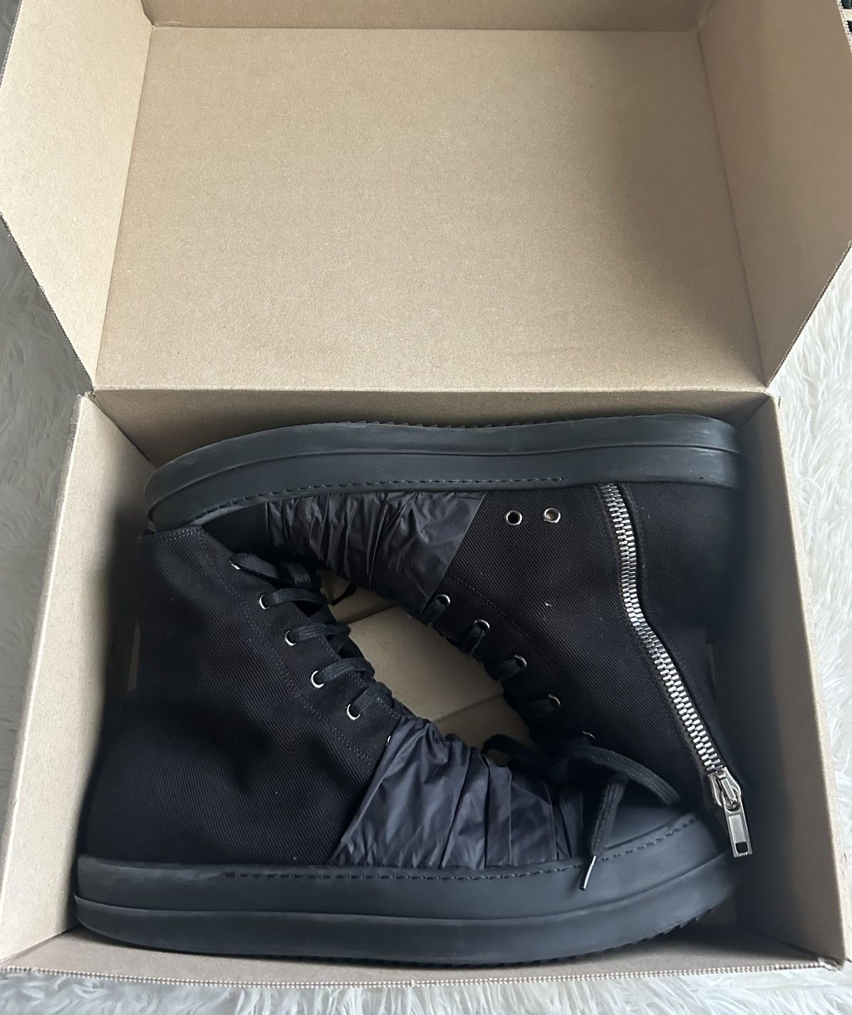 Rick Owens Drkshdw Rick Owens Drkshdw Hustler Ramones Black Size 47 Size US 14 / EU 47 - 4 Thumbnail