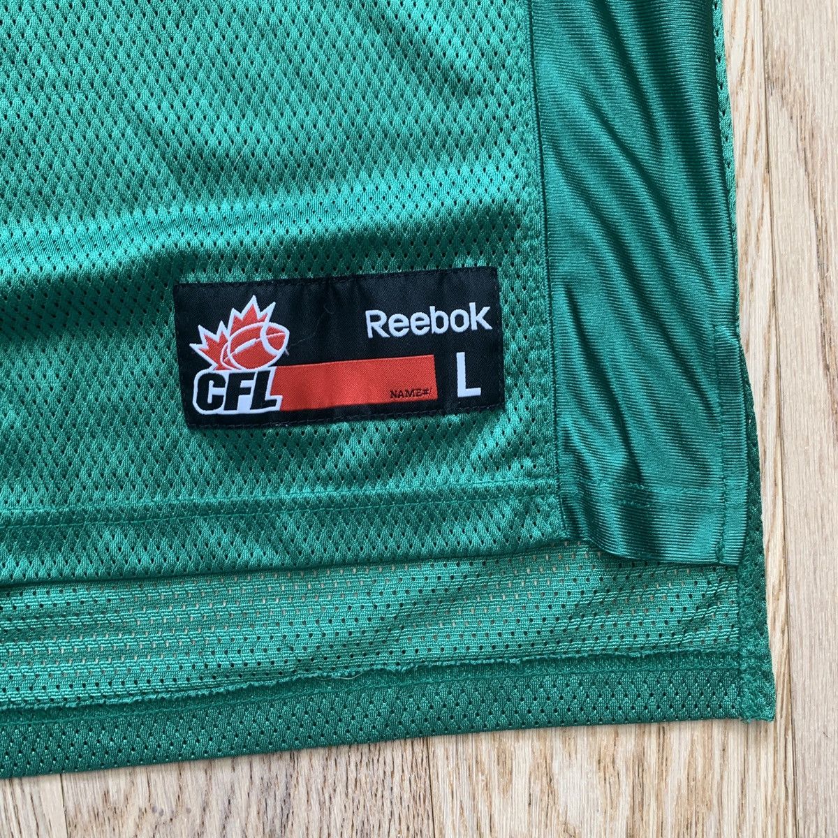 Reebok × Vintage Vintage Saskatchewan Roughriders CFL Football Jersey Canada Size US L / EU 52-54 / 3 - 3 Thumbnail