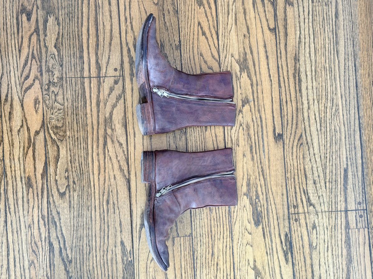 Carol Christian Poell Carol Christian Poell Side-Zip Boots - “Oxblood” Size US 7 / EU 40 - 11 Thumbnail