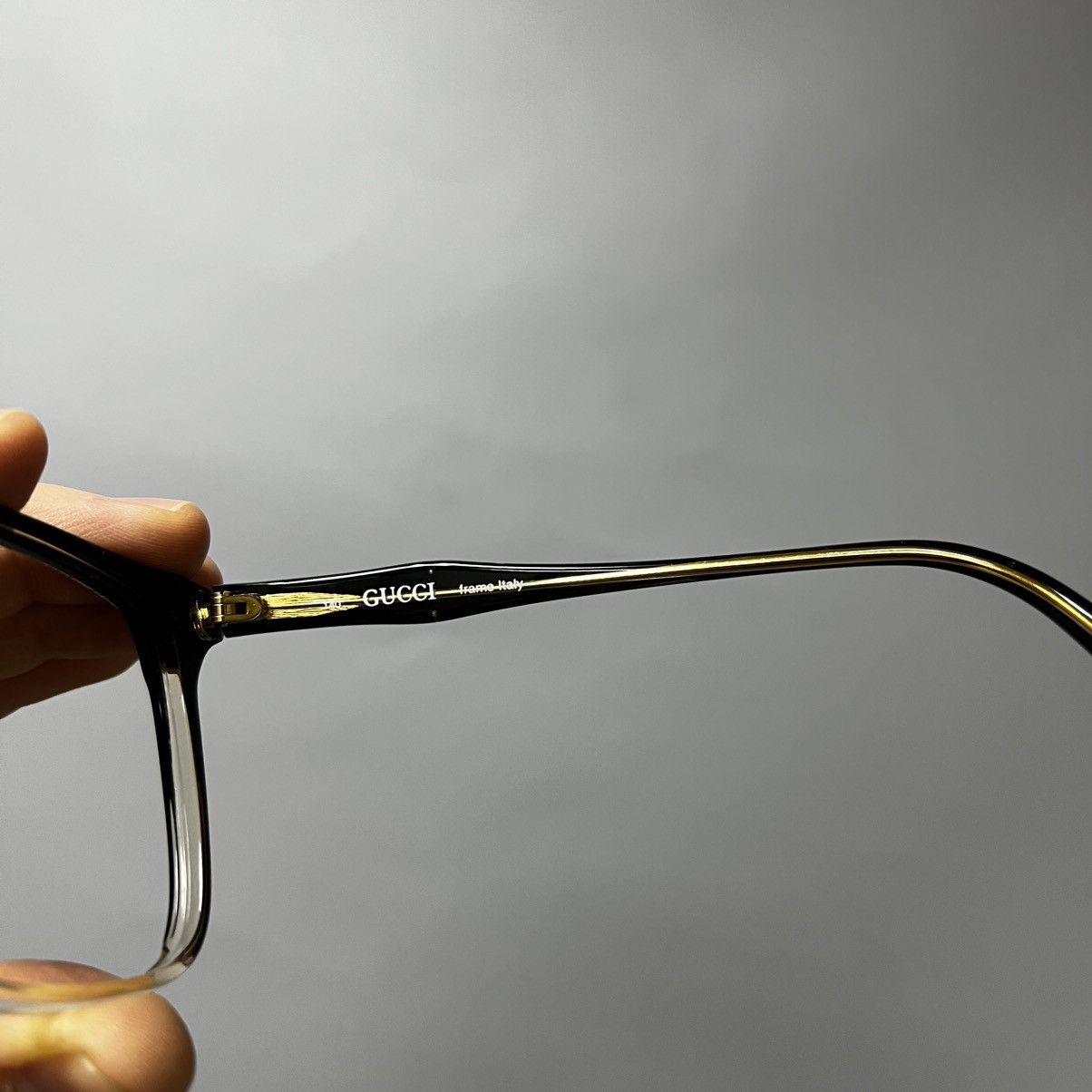 Gucci × Vintage Gucci VINTAGE 80s Eyeglass Frame NEW dead stock Size ONE SIZE - 5 Thumbnail