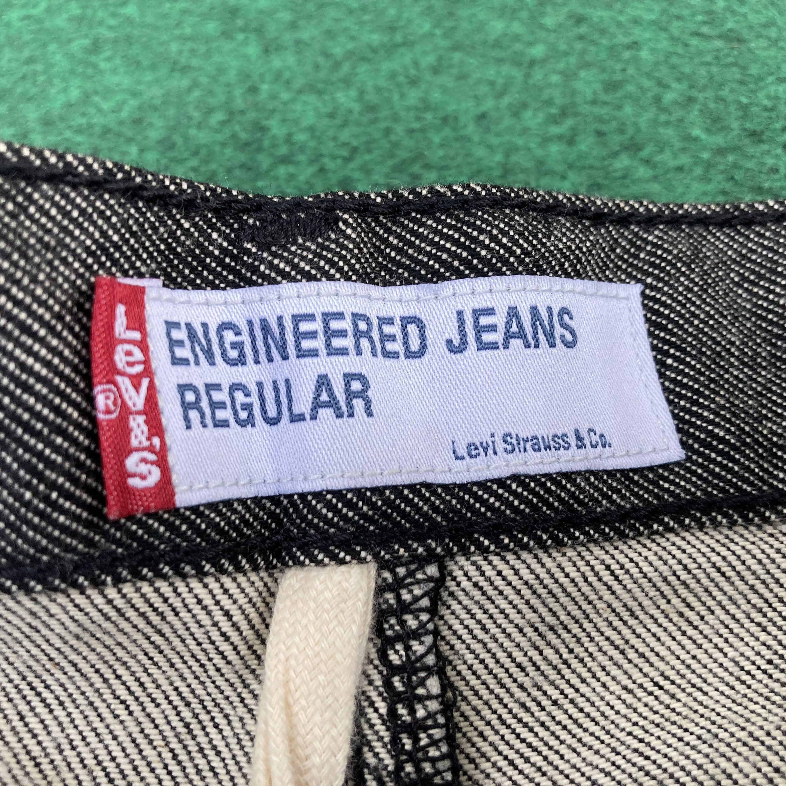 Levi's 29x31 Vintage Levis Engineered Kimura Regular Denim Jeans Size US 29 - 4 Thumbnail