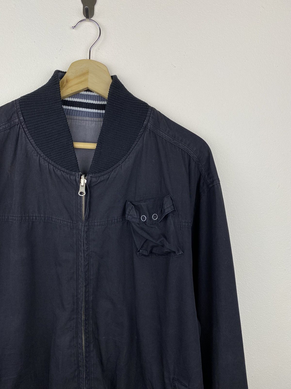 Stussy 🔥Vintage Rare STUSSY Reversible Cargo Bomber Jacket Size US L / EU 52-54 / 3 - 5 Thumbnail