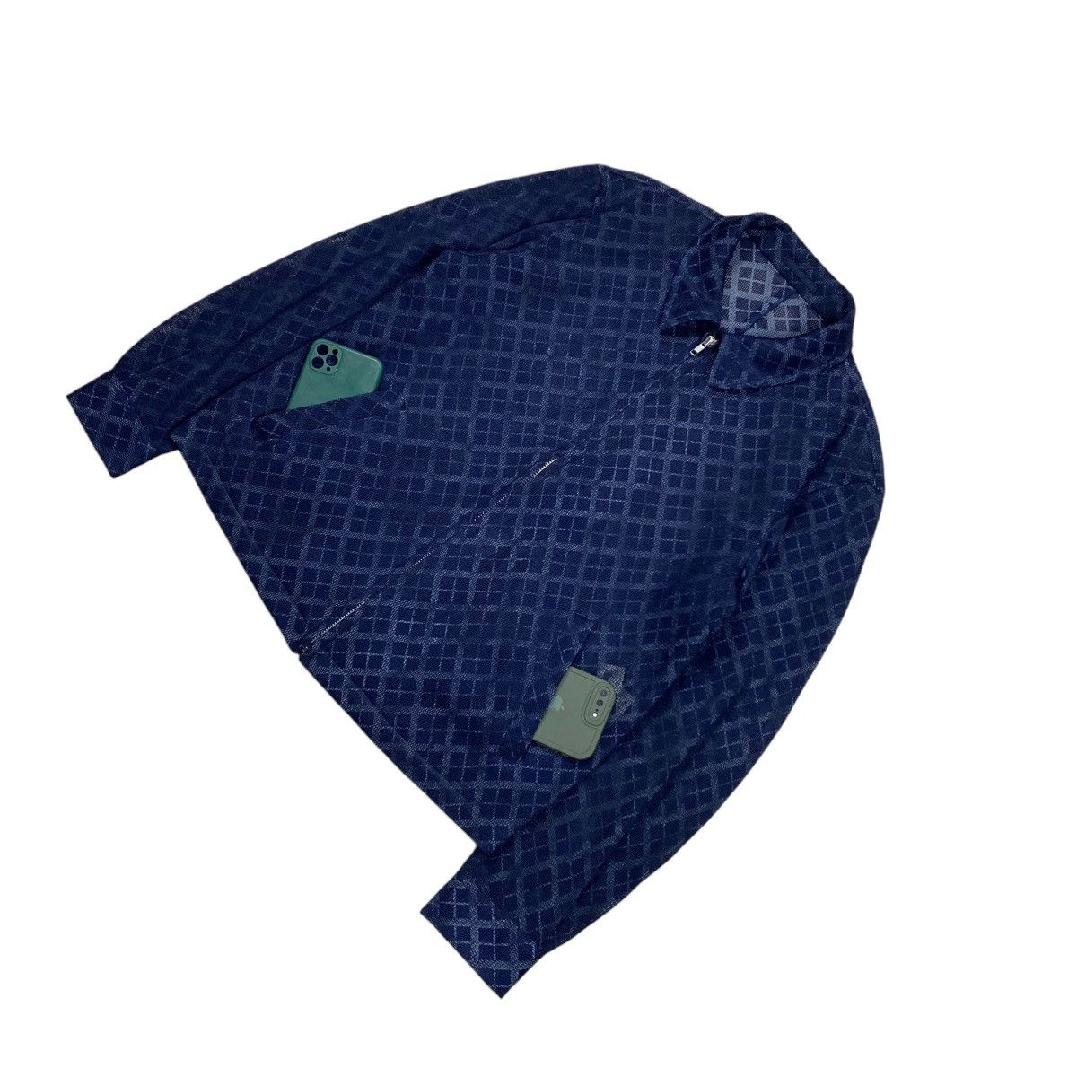 Comme des Garcons Homme Plus Comme des Garcons Homme AD2001 Mesh Work Jacket Size US M / EU 48-50 / 2 - 5 Thumbnail