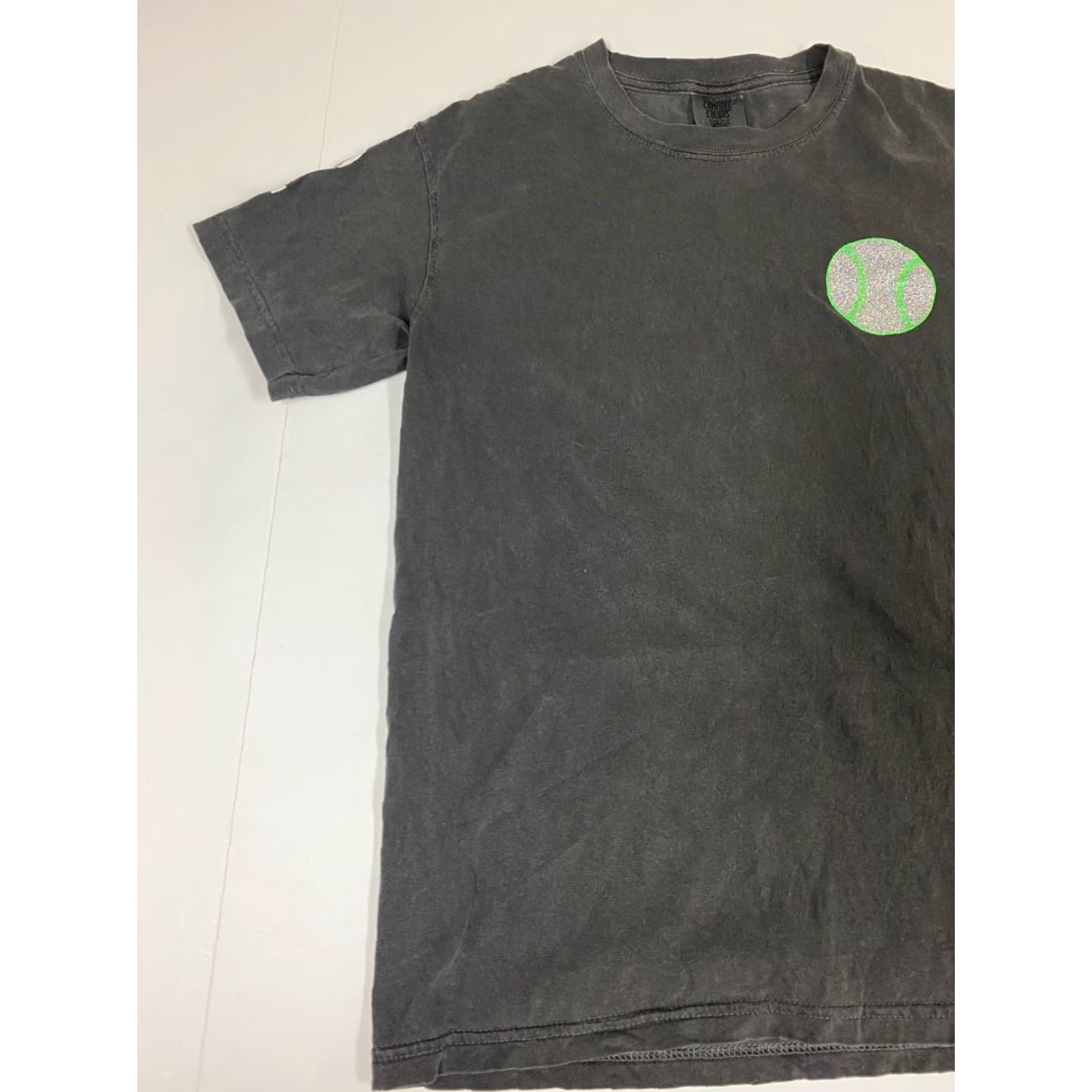 Comfort Colors Comfort Colors Mens T-Shirt Short Sleeve Crew Neck Gray S Logo 90s Hip Hop Colorful Box Theme Movie Size US S / EU 44-46 / 1 - 3 Thumbnail