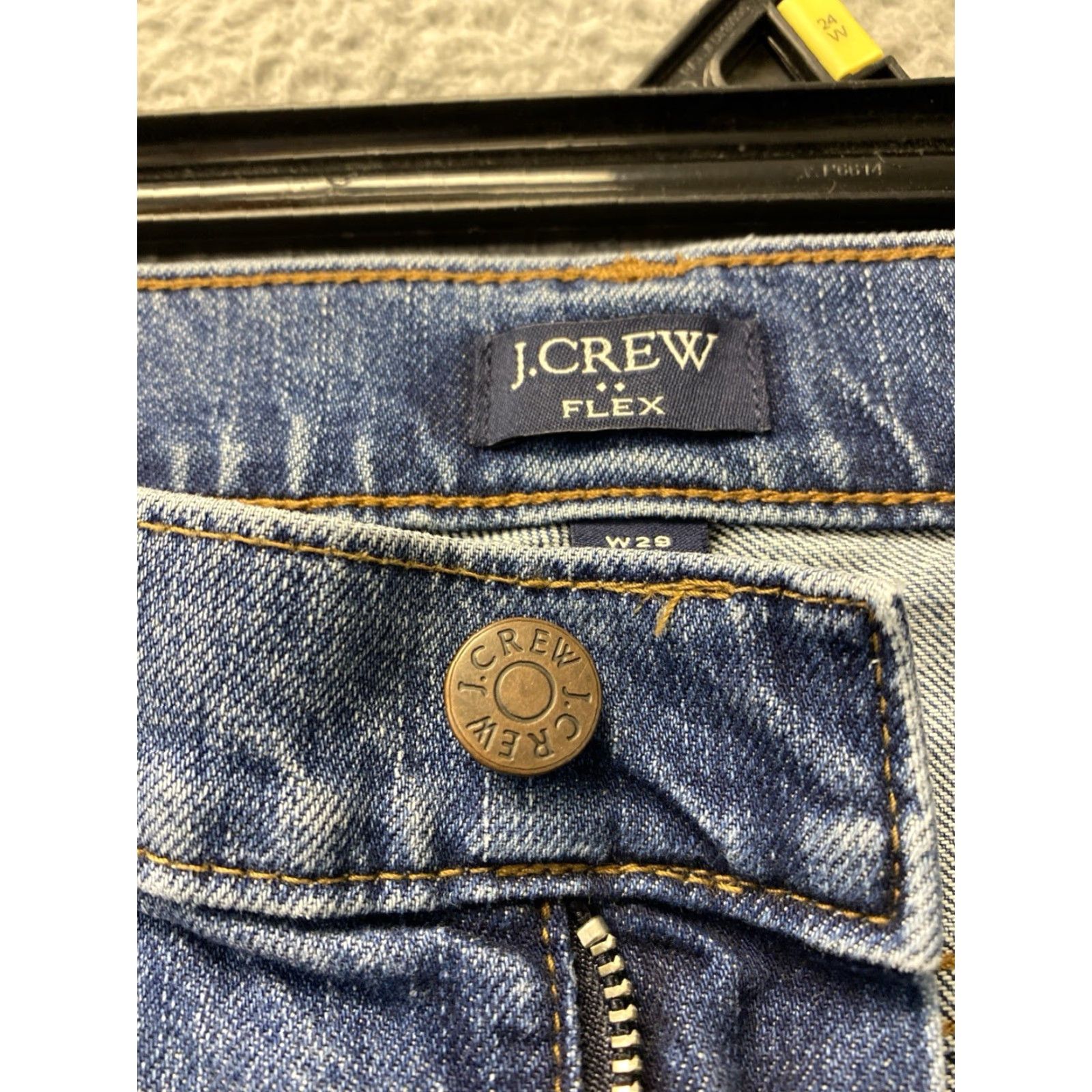 J.Crew J. CREW Flex Slim Men's Jeans Blue Stretch 29x32 Regular Size US 29 - 3 Thumbnail