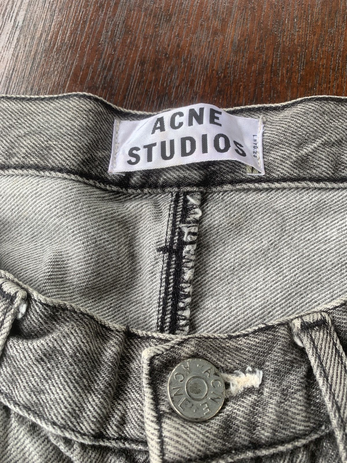 Acne Studios Acne studios max vintage grey denim pant Size US 32 / EU 48 - 3 Thumbnail