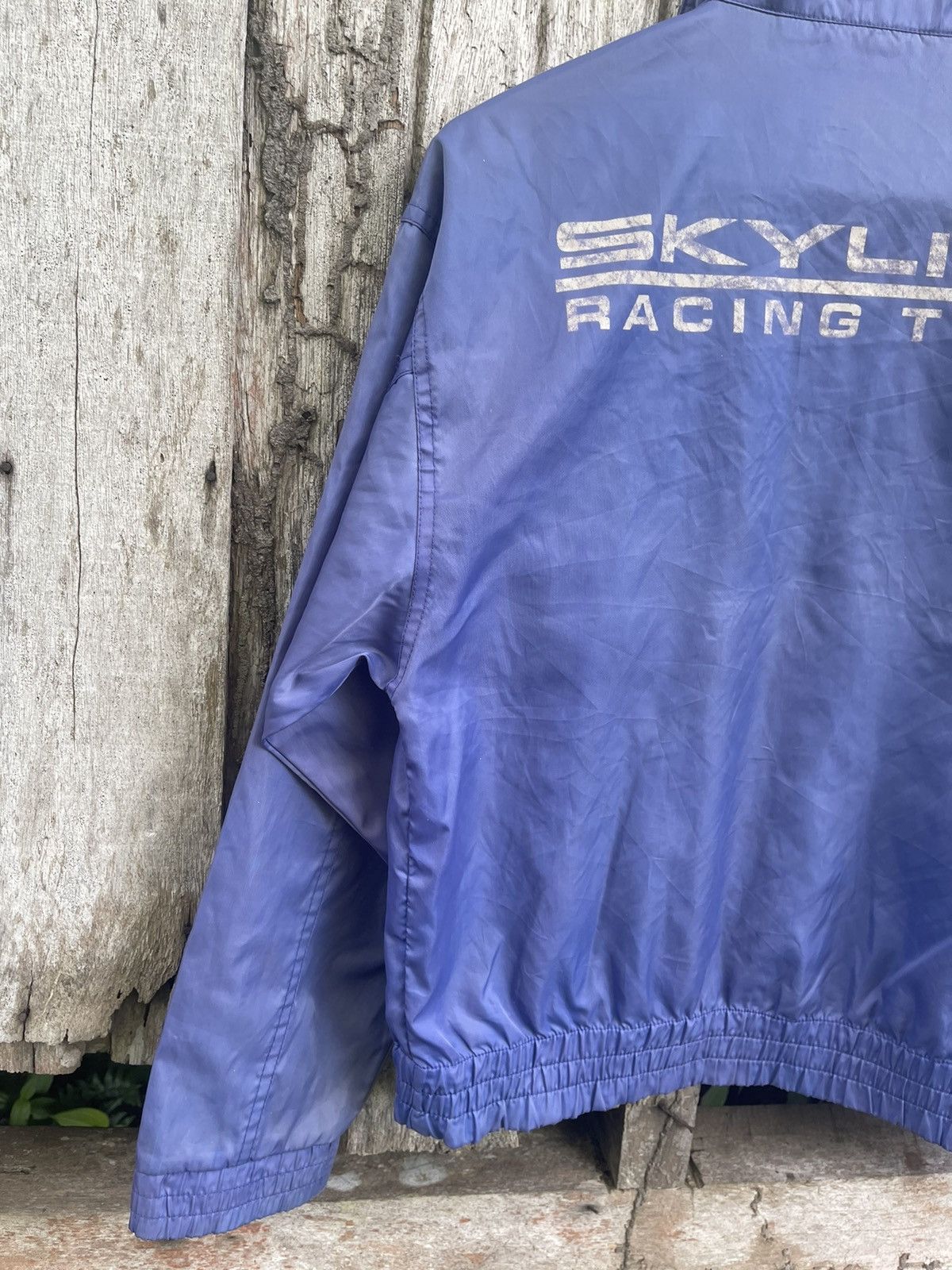 Japanese Brand × Vintage Vintage Skyline Racing Team Nylon Jacket (1990s) Size US M / EU 48-50 / 2 - 9 Thumbnail